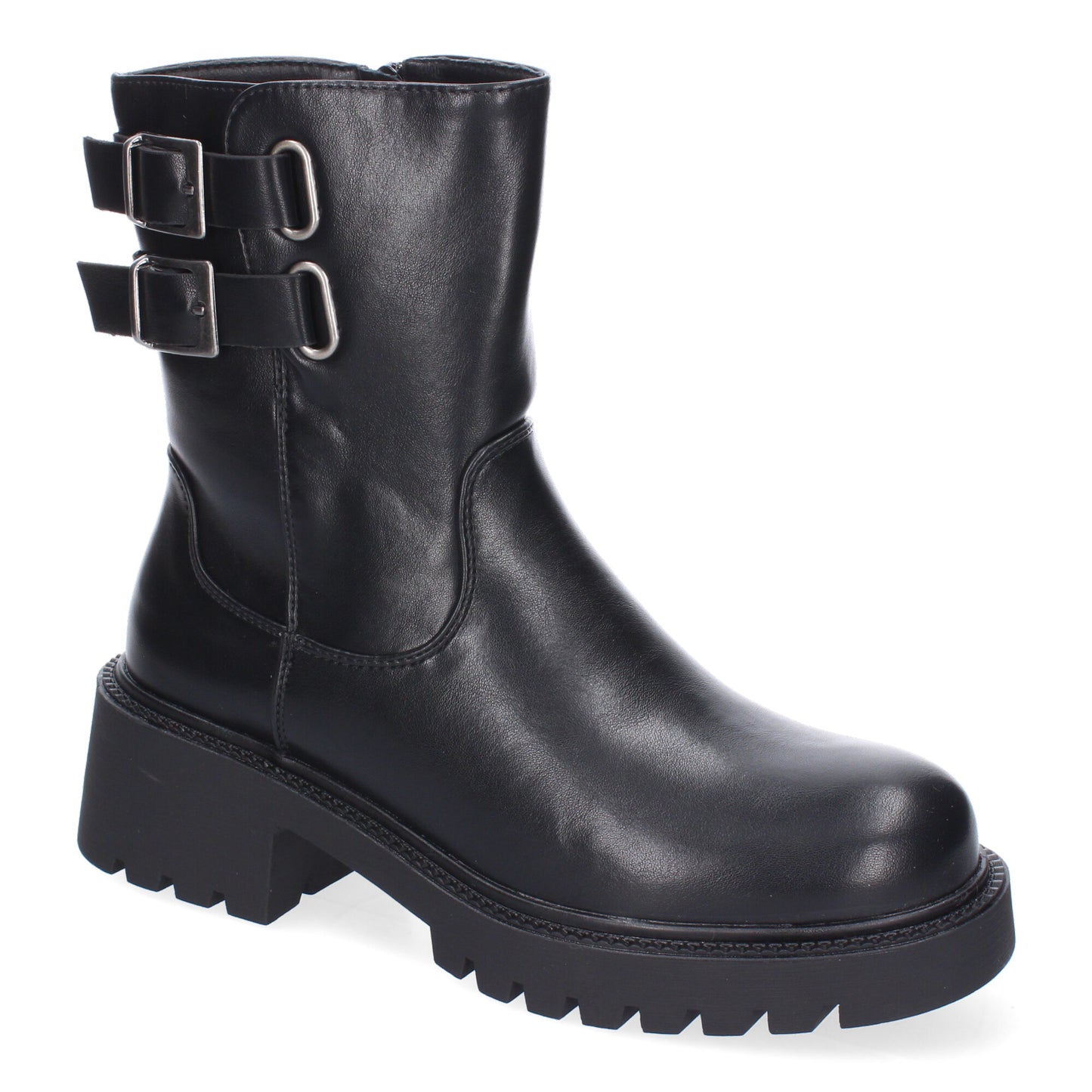 Botin negro con hebillas ISIDORA