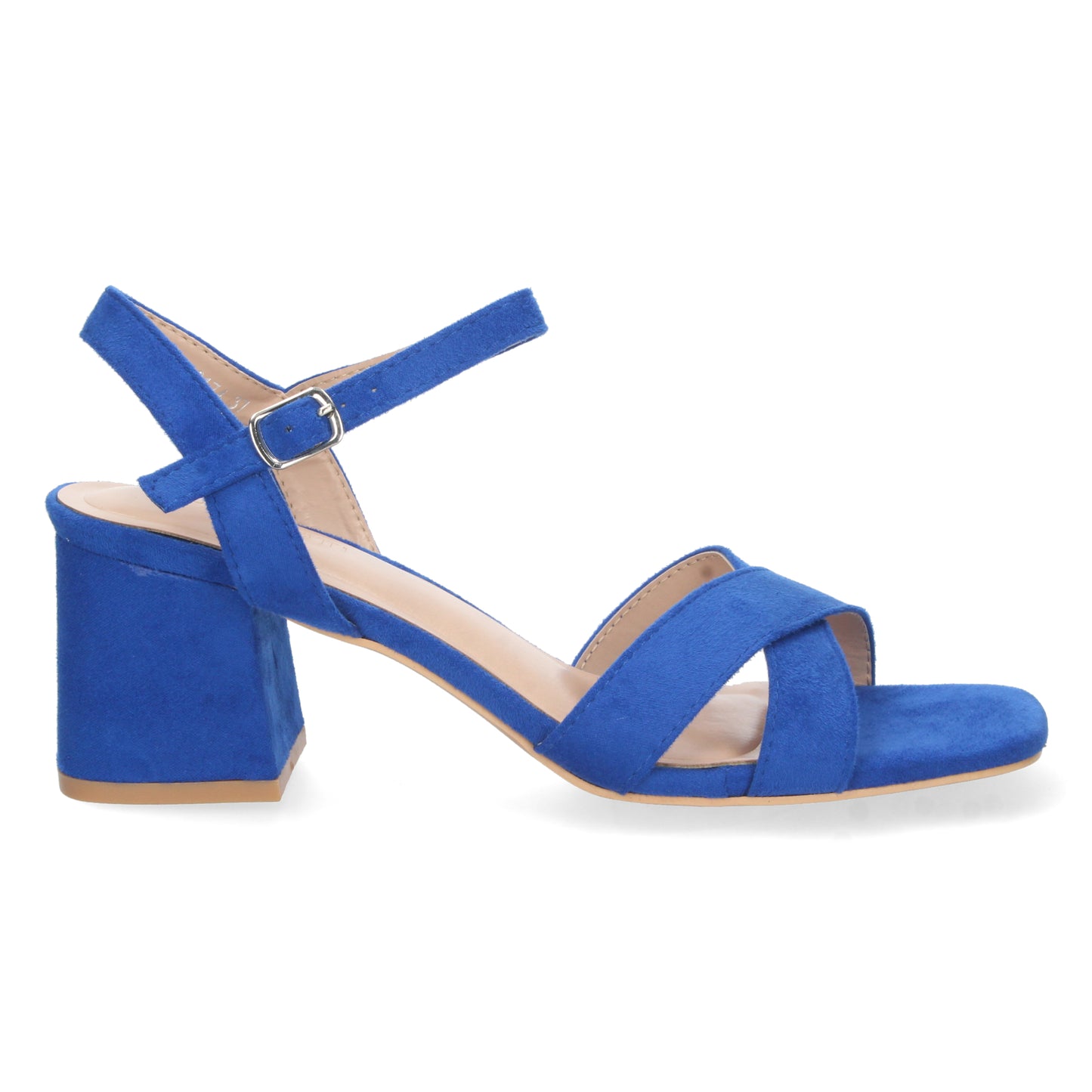 Cyrena Blue Elegance – Sandalia Azul de Tacón para Mujer | Cómoda y Elegante
