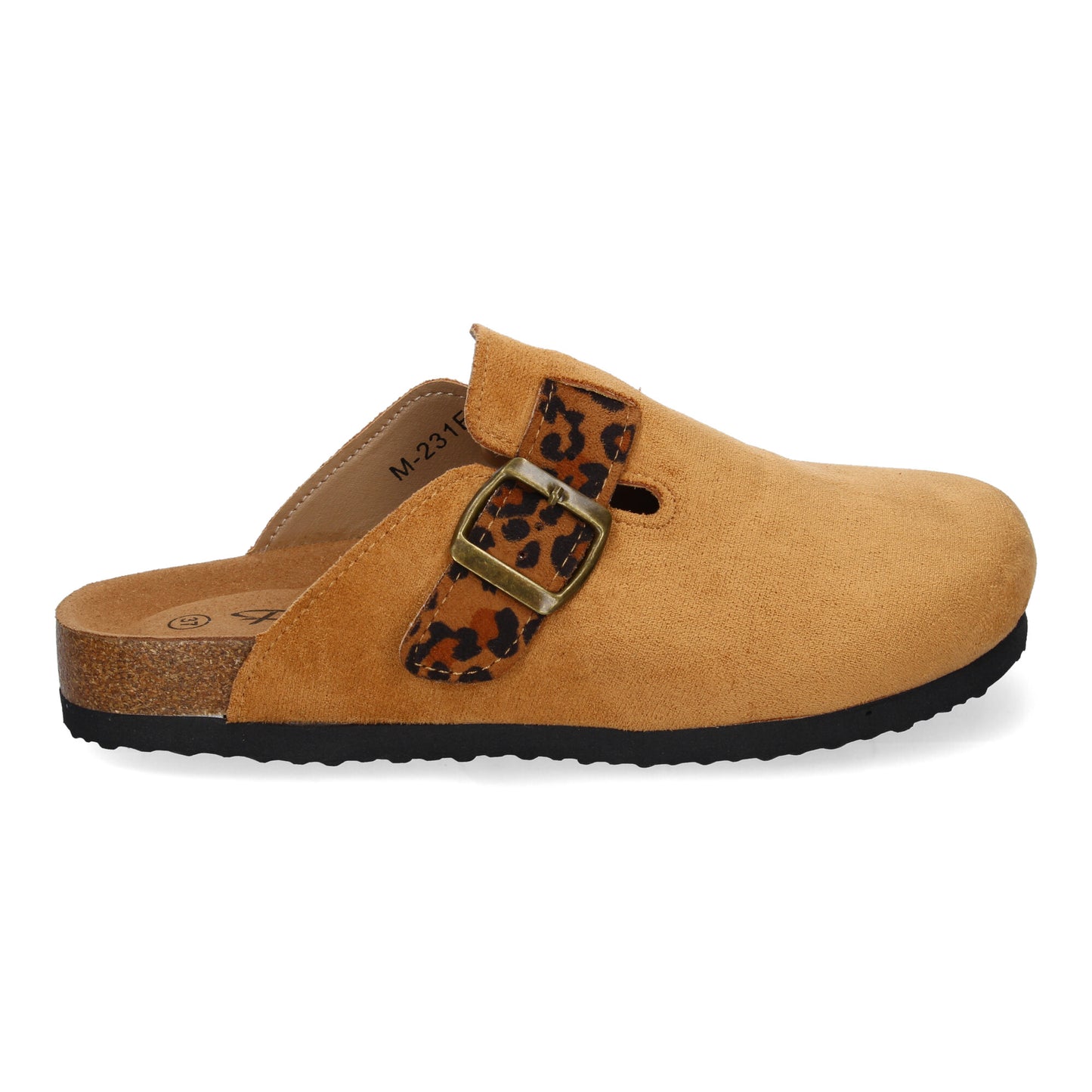 Zueco Leopardo Chic – Calzado plano con estampado animal print para mujer | Primavera-Verano Cyrena