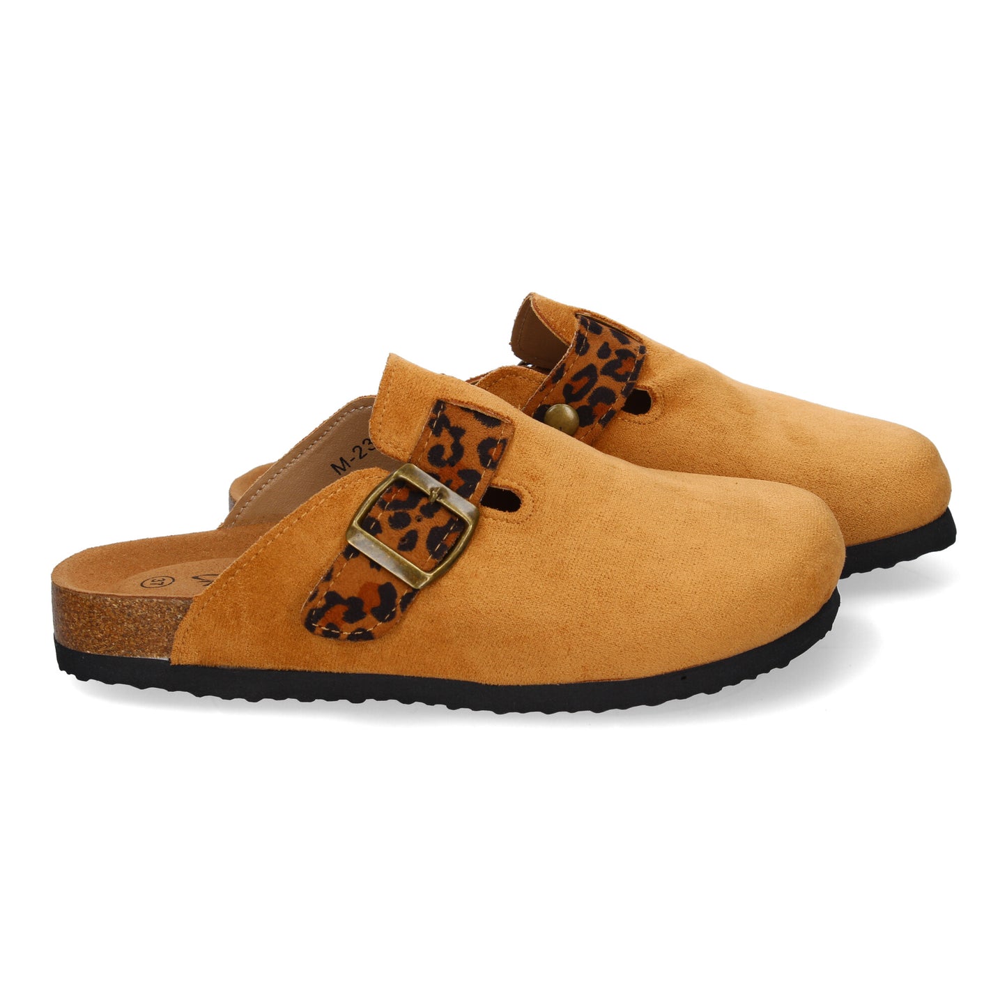 Zueco Leopardo Chic – Calzado plano con estampado animal print para mujer | Primavera-Verano Cyrena