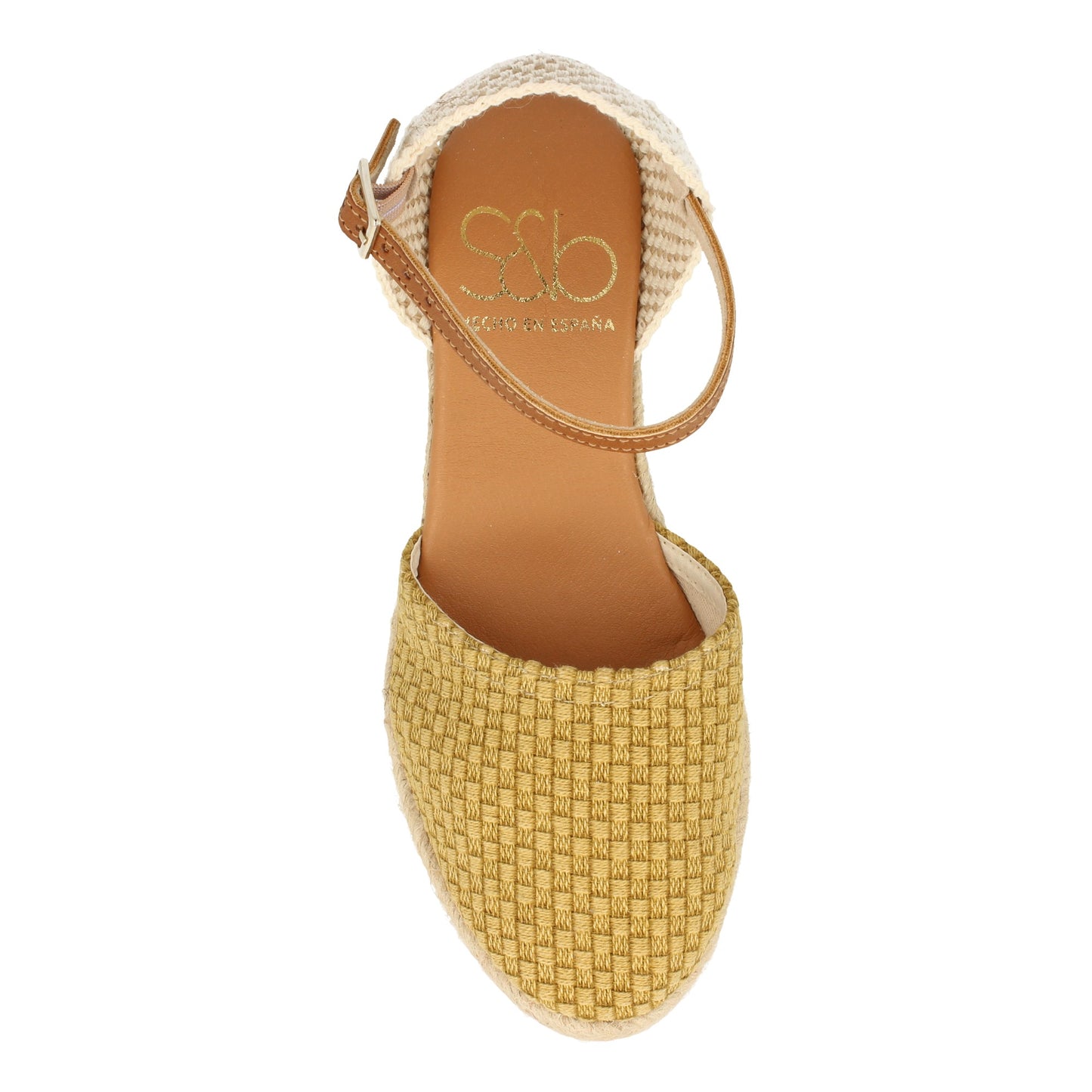 CyrenaSunLemon – Alpargata Amarilla de Cuña para Mujer | Estilo Valenciana con Yute y Pala Textil | Hecha en España para Bodas y Eventos