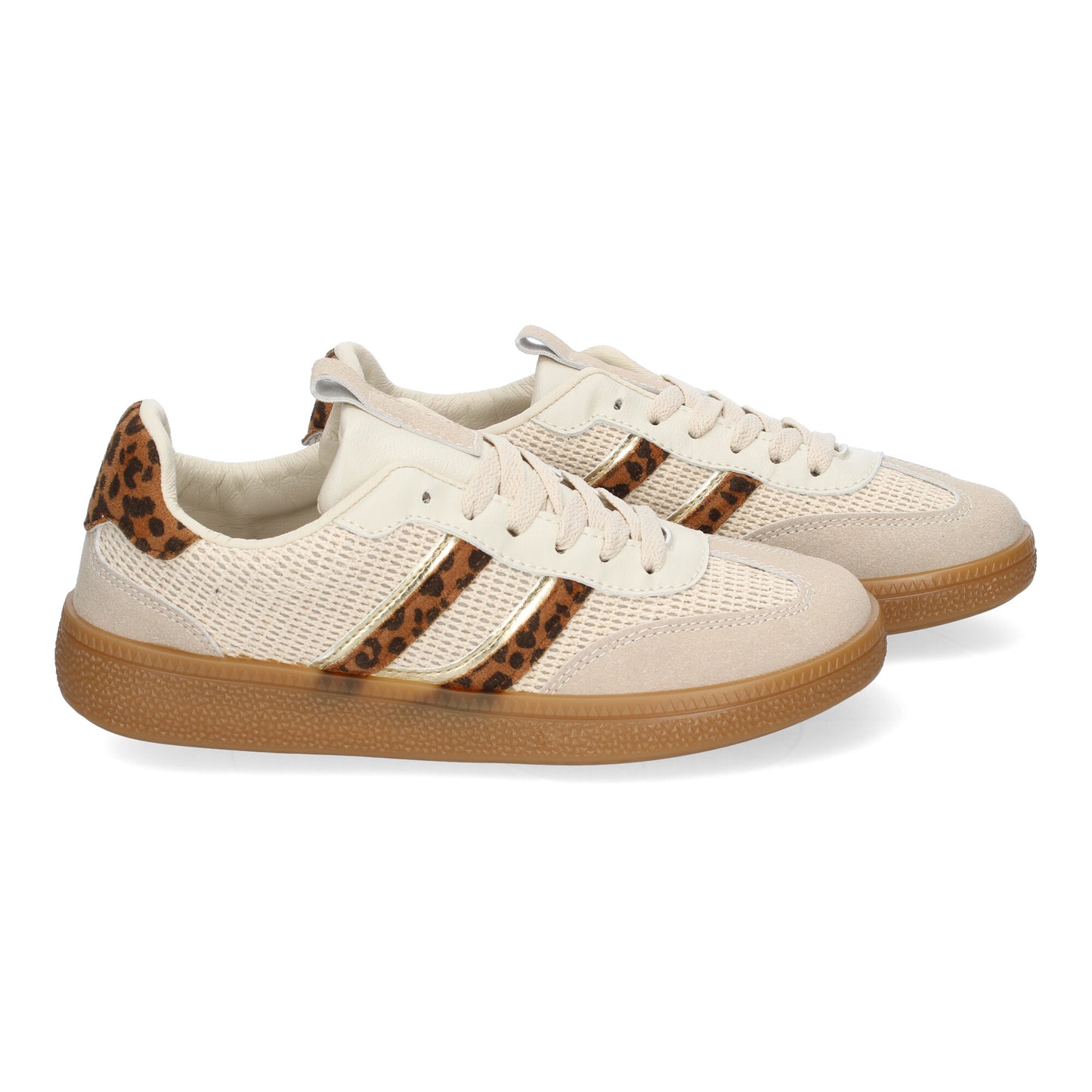 Cyrena Leopard Sport – Zapatillas Leopardo Deportivas Casuales para Mujer, Cómodas y Versátiles, Ideales para el Día a Día y Cualquier Ocasión