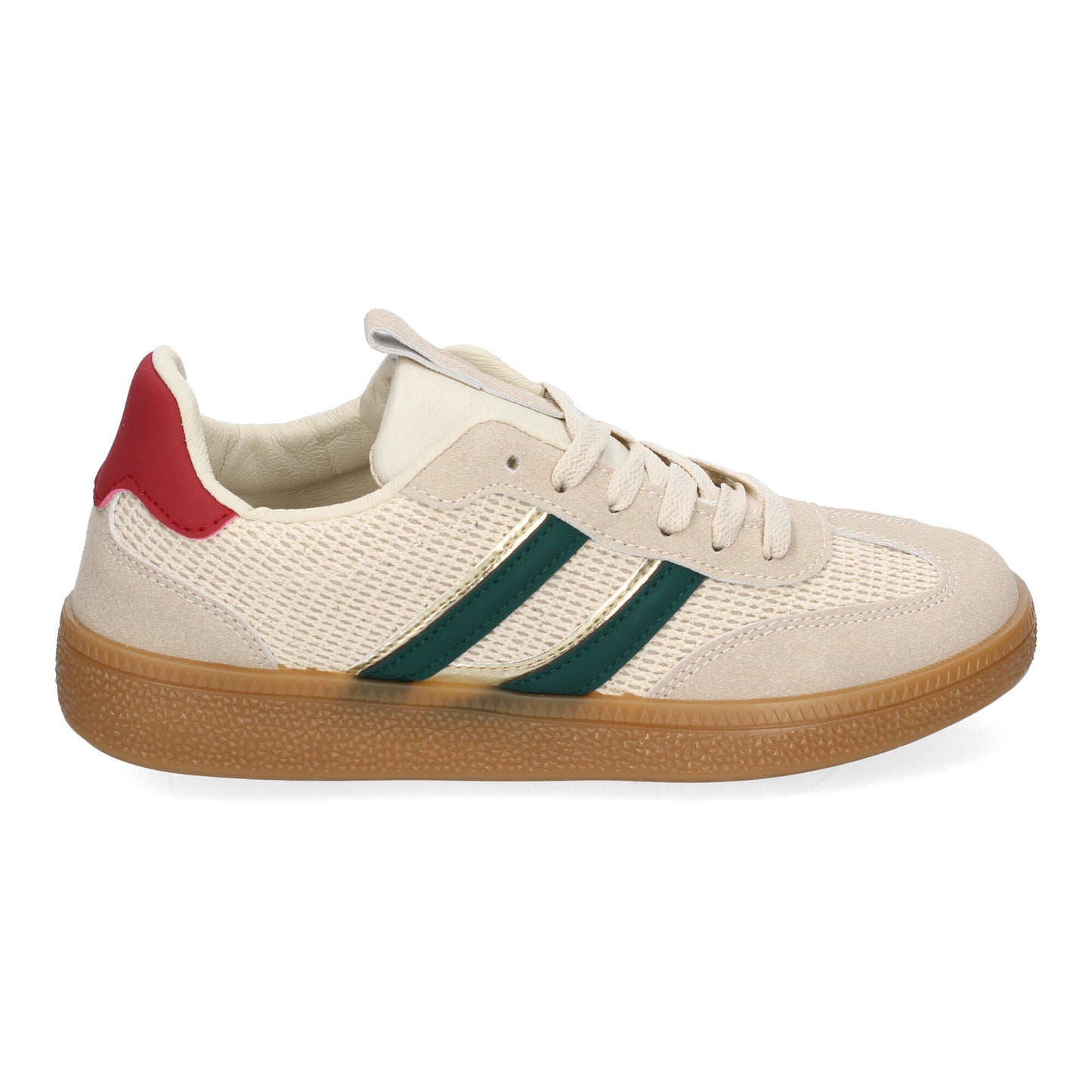 Cyrena Red Sport – Zapatillas Rojas Deportivas Casuales para Mujer, Cómodas y Versátiles, Ideales para el Día a Día y Cualquier Ocasión
