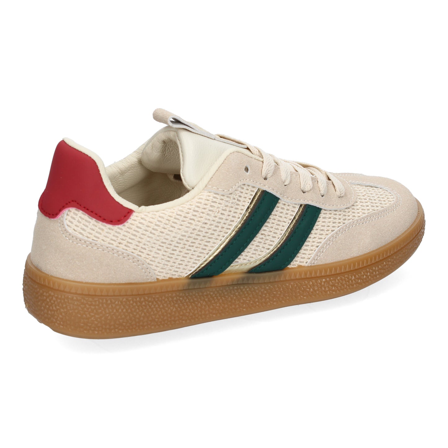 Cyrena Red Sport – Zapatillas Rojas Deportivas Casuales para Mujer, Cómodas y Versátiles, Ideales para el Día a Día y Cualquier Ocasión