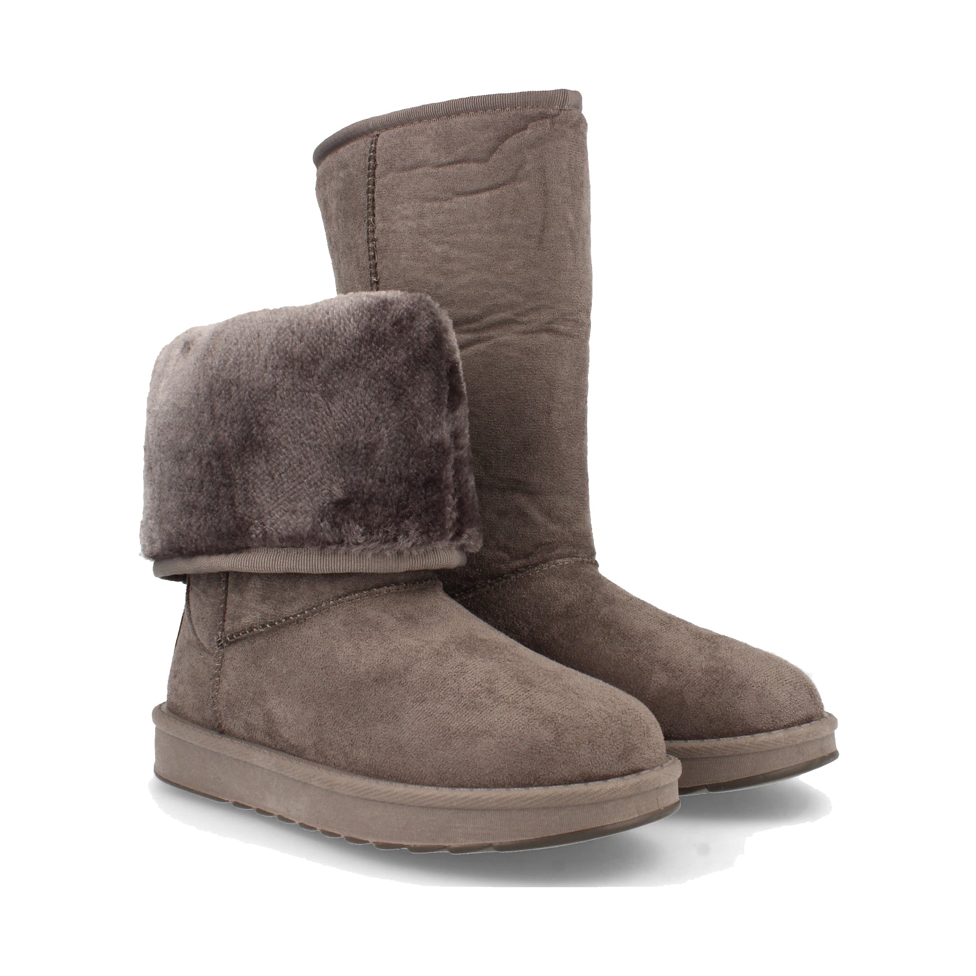 Bota Australiana para Mujer con Pelo Interior y Caña Alta o Doblada Otoño Invierno