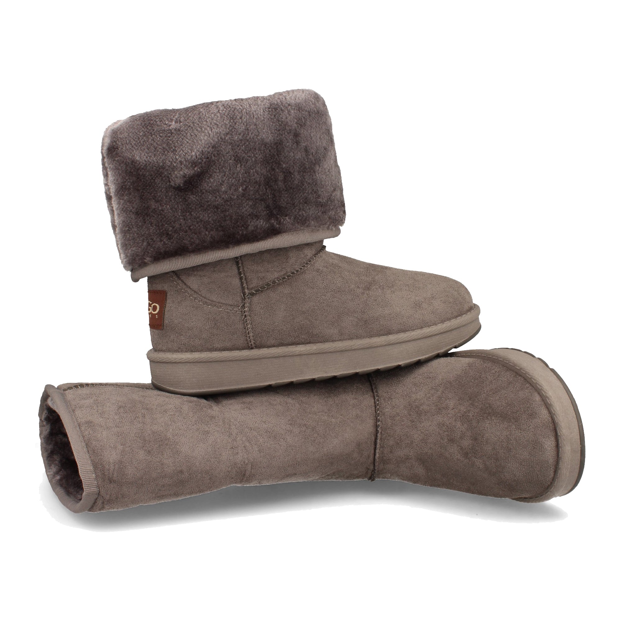 Bota Australiana para Mujer con Pelo Interior y Caña Alta o Doblada Otoño Invierno