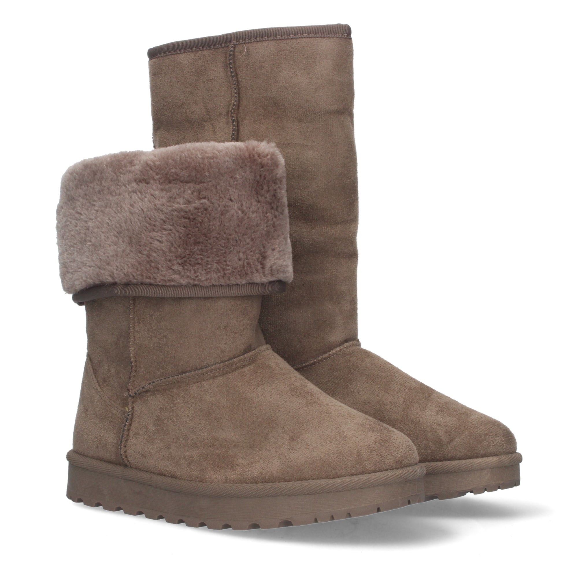 Bota Australiana para Mujer con Pelo Interior y Caña Alta o Doblada Otoño Invierno