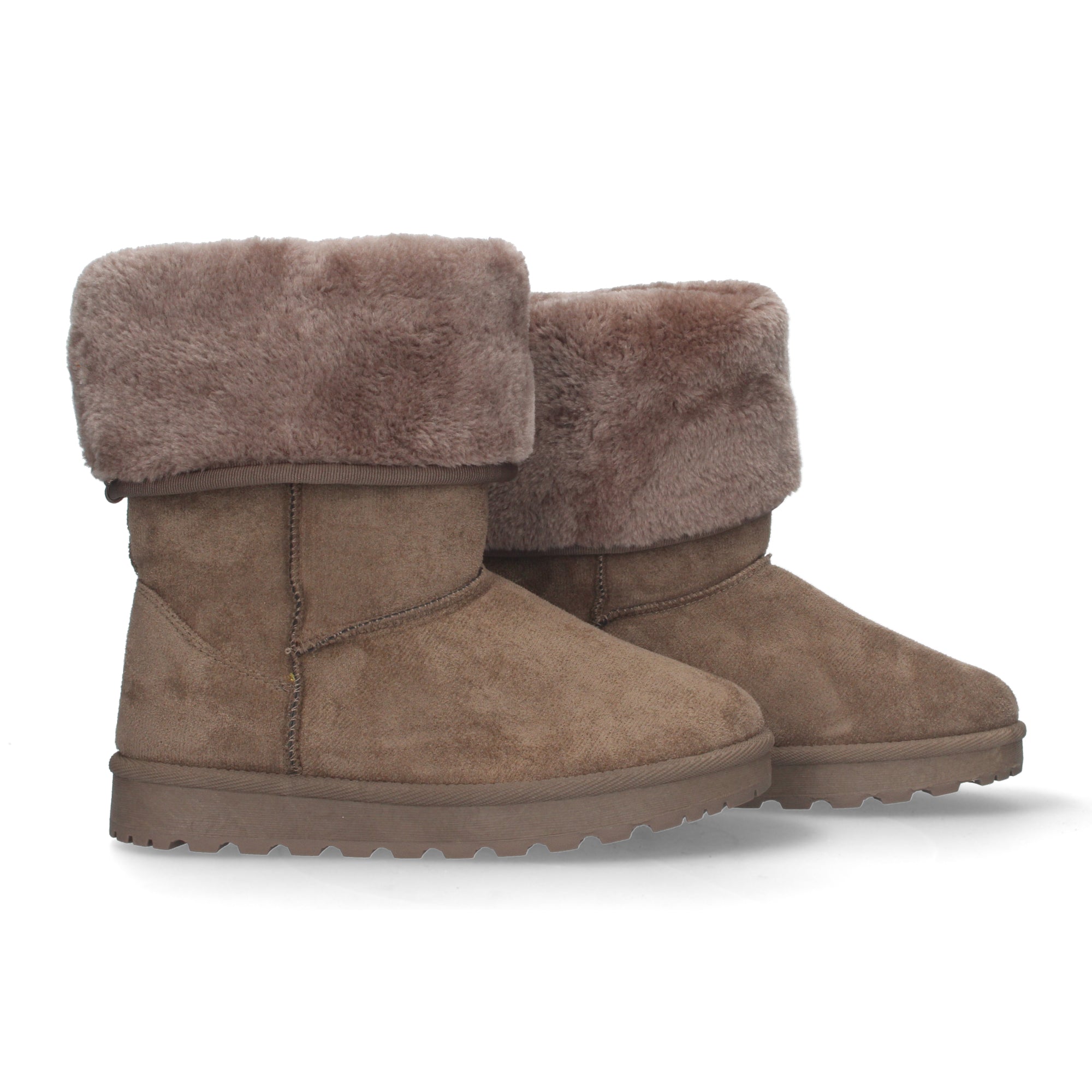 Bota Australiana para Mujer con Pelo Interior y Caña Alta o Doblada Otoño Invierno