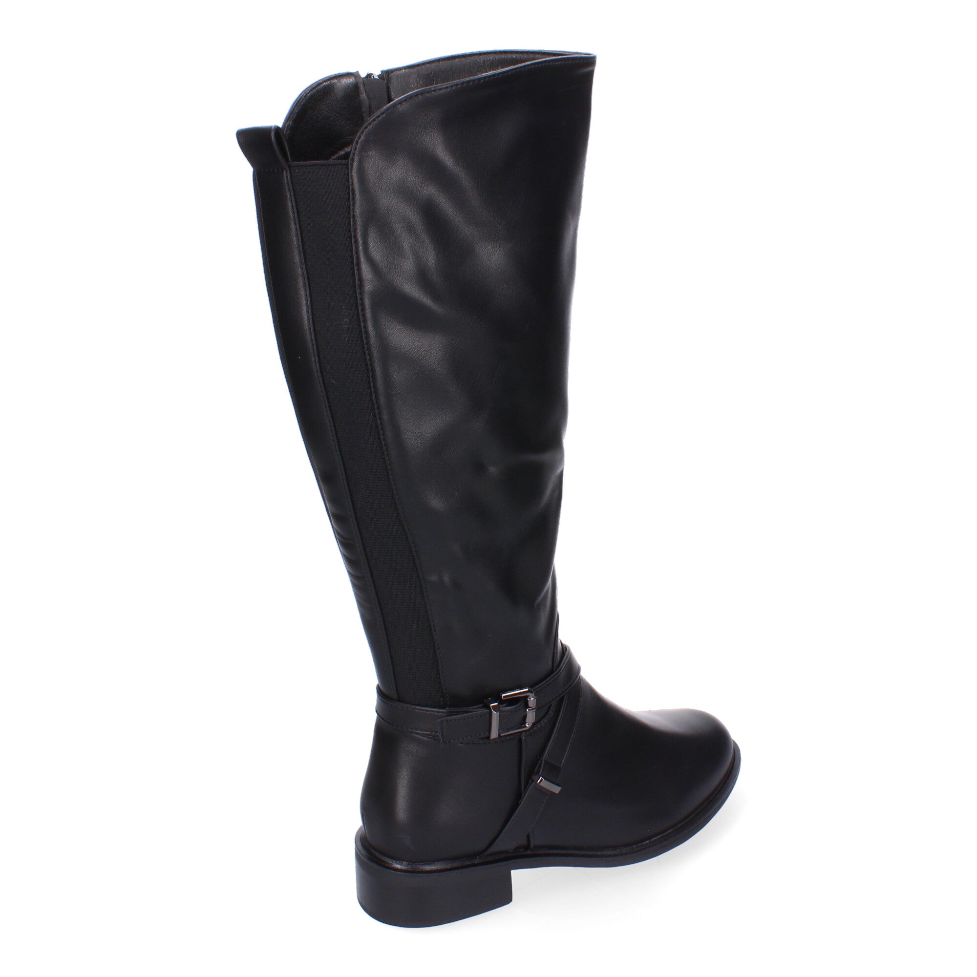 Botas de Tacón para Mujer Cómodas y Elegantes con Hebilla y Cremallera Lateral