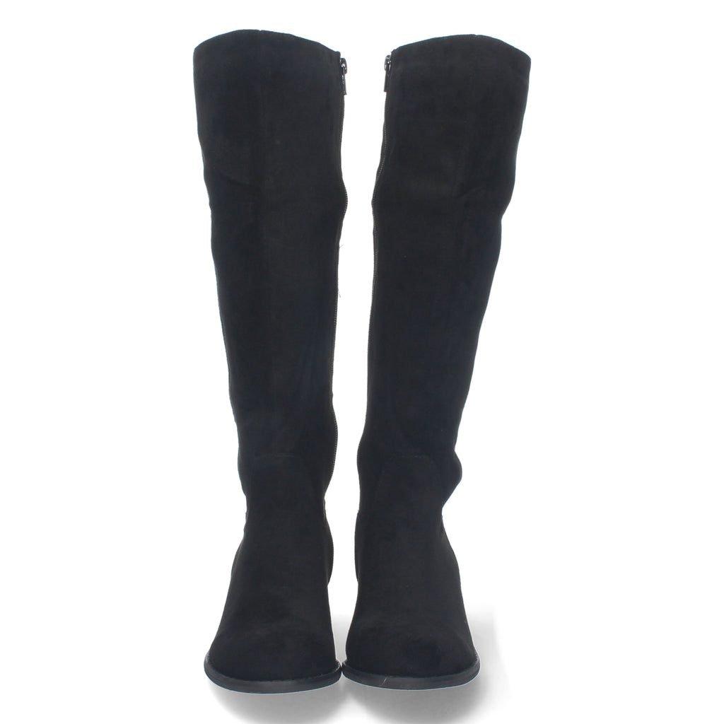 Bota de Tacón Bajo para Mujer Estampado Liso