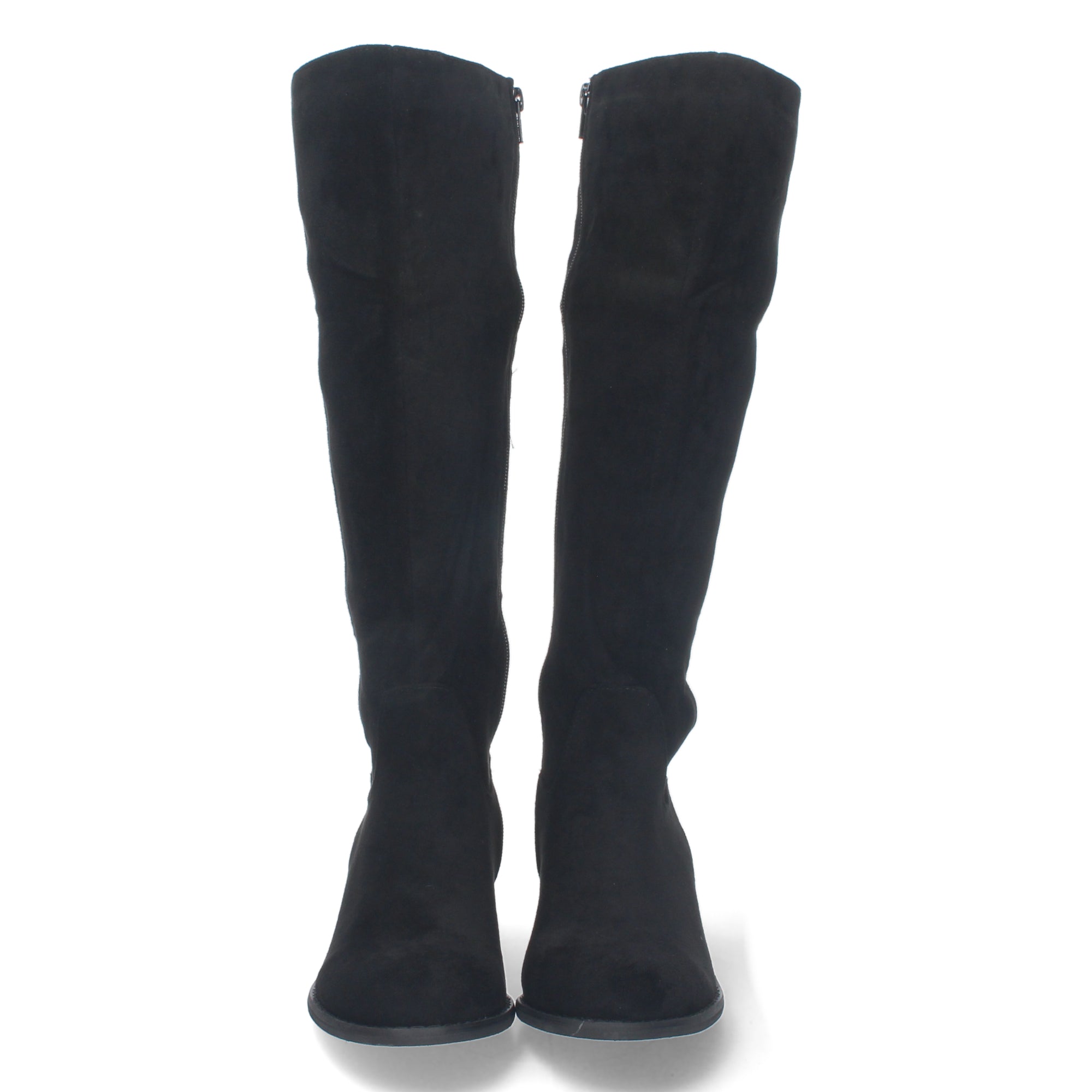 Bota de Tacón Bajo para Mujer Estampado Liso