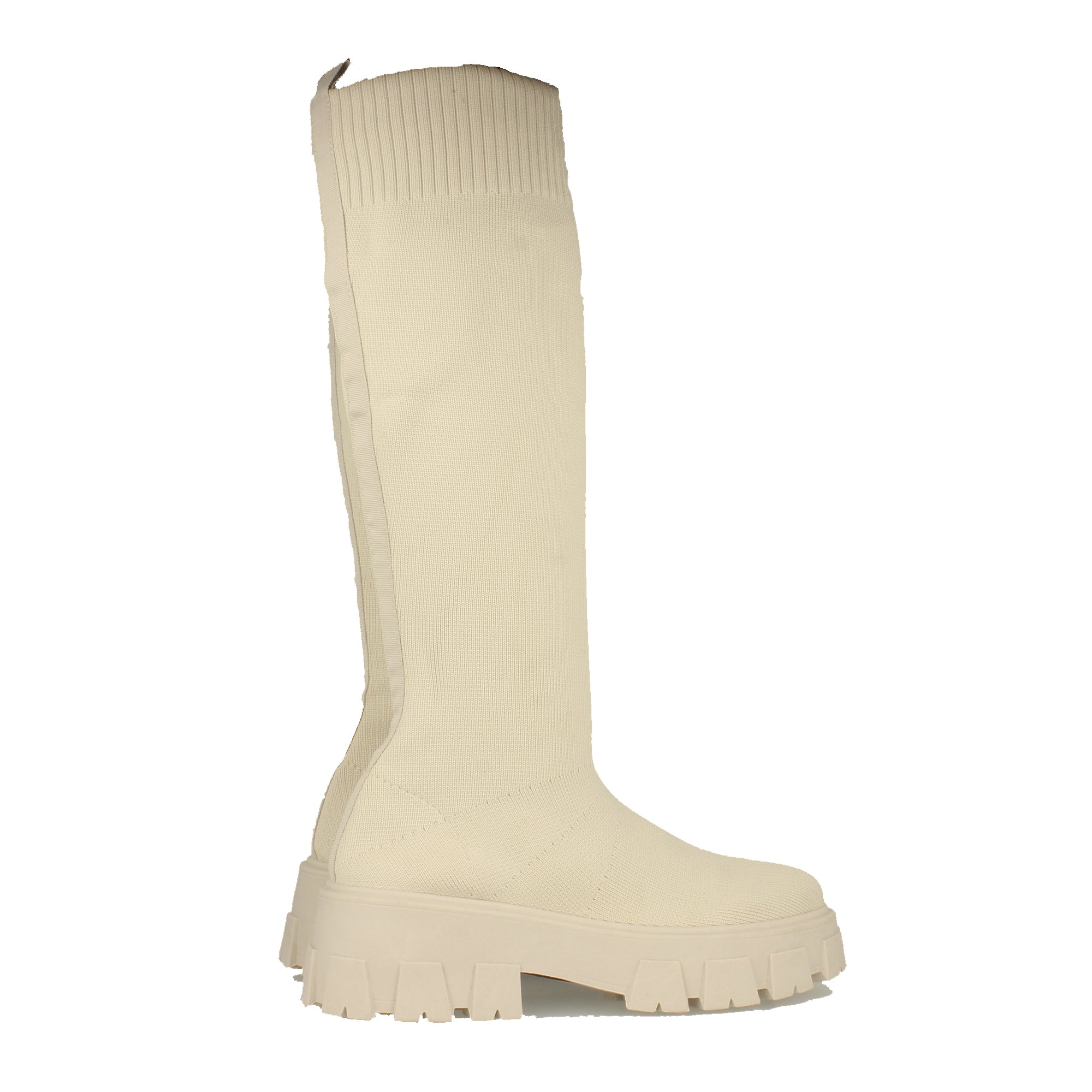 Bota de Plataforma para Mujer con Suela Dentada