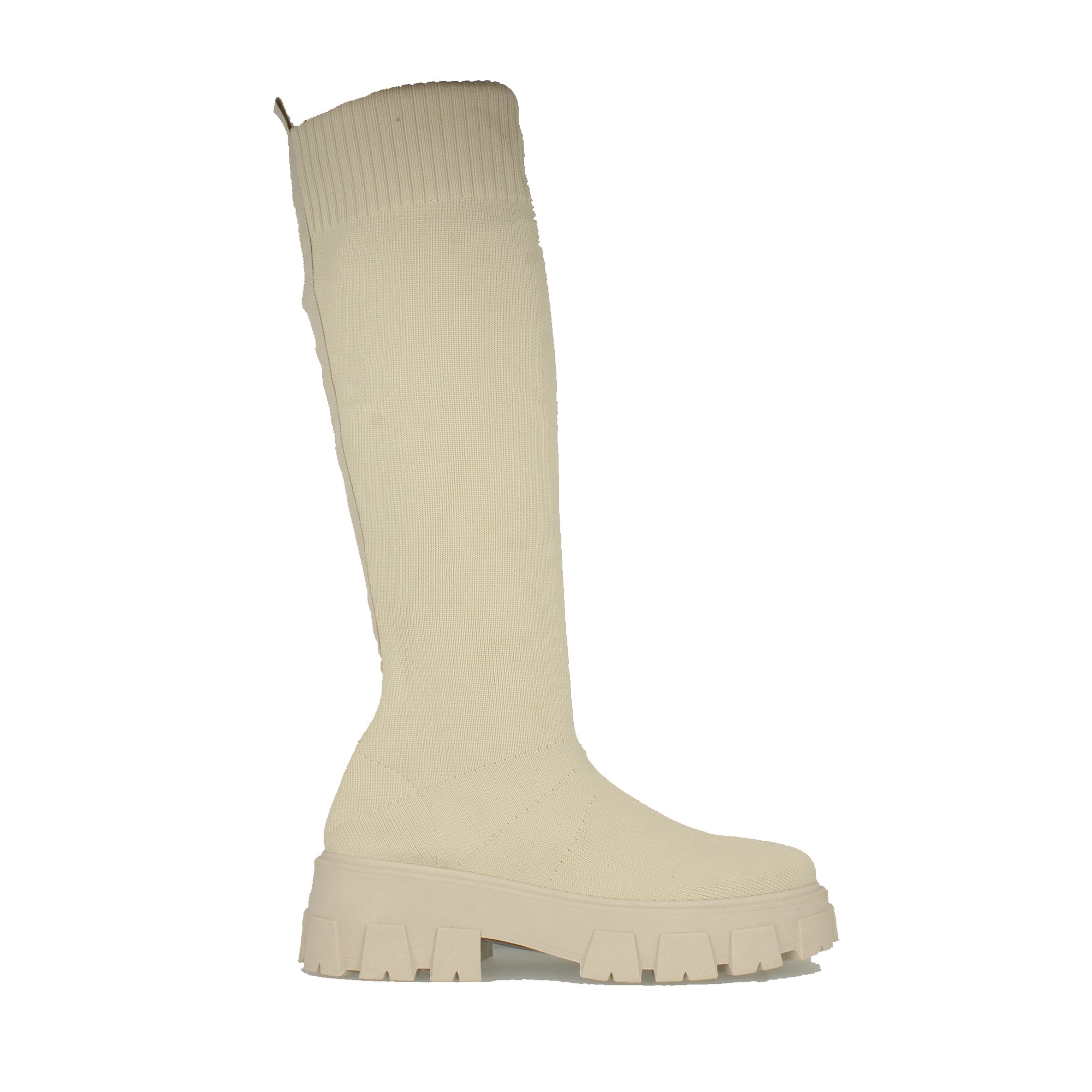 Bota de Plataforma para Mujer con Suela Dentada