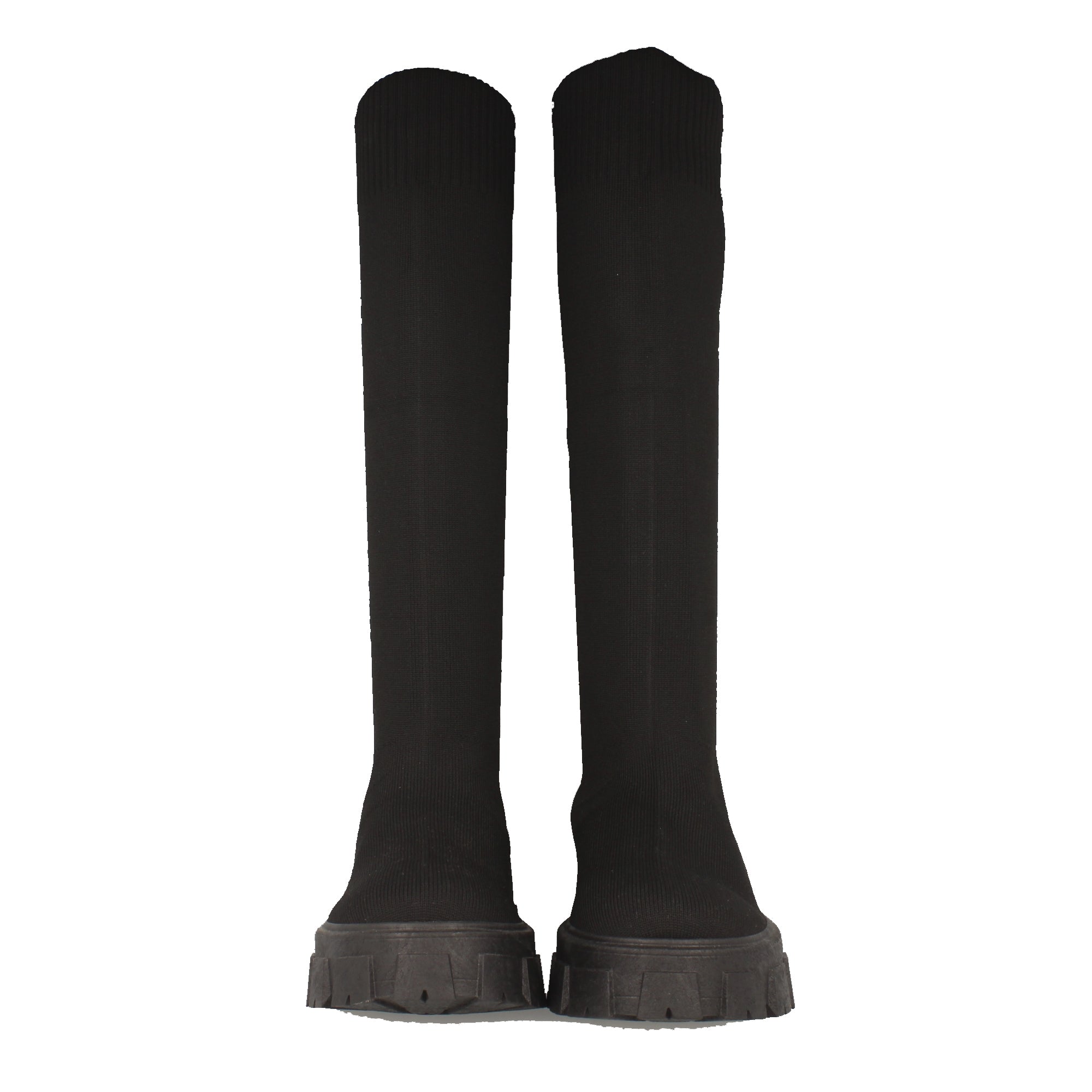 Bota de Plataforma para Mujer con Suela Dentada