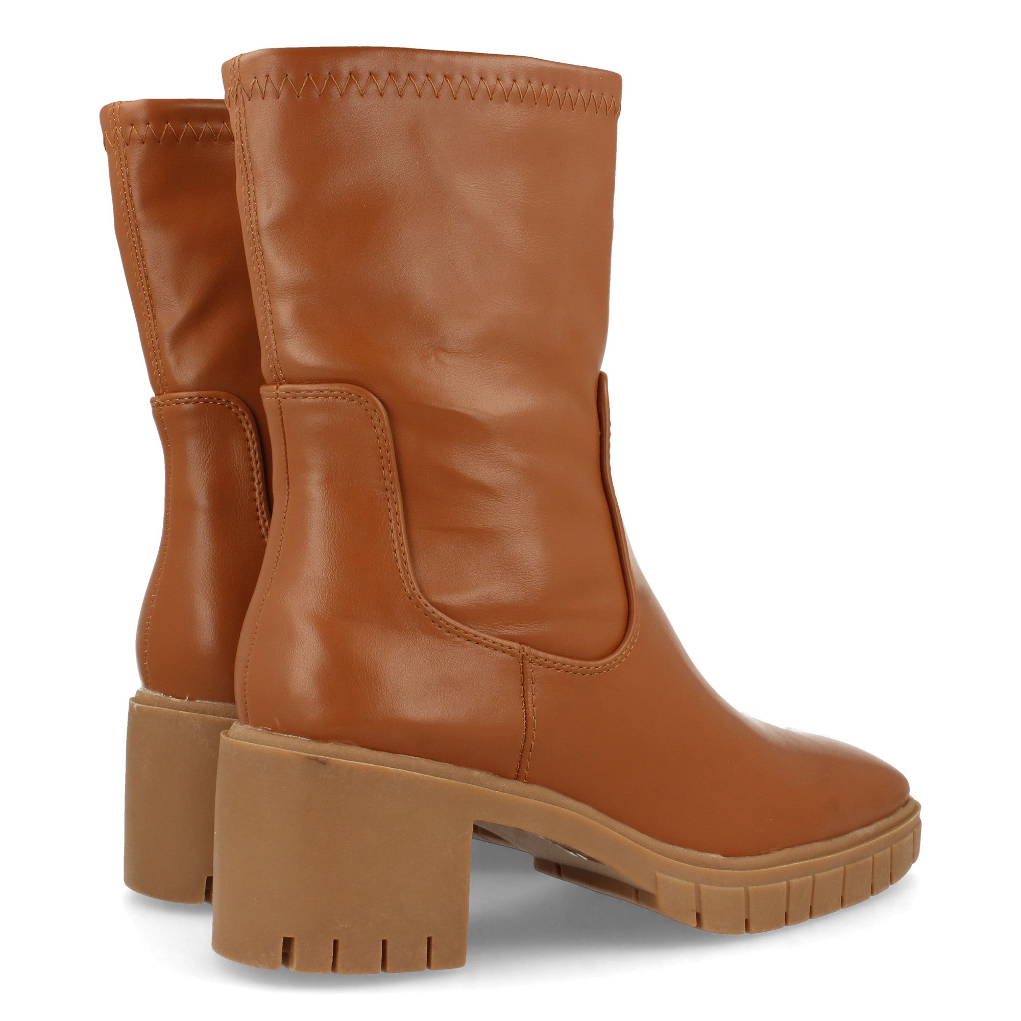 Botin de Tacon Dentado para Mujer Comodas