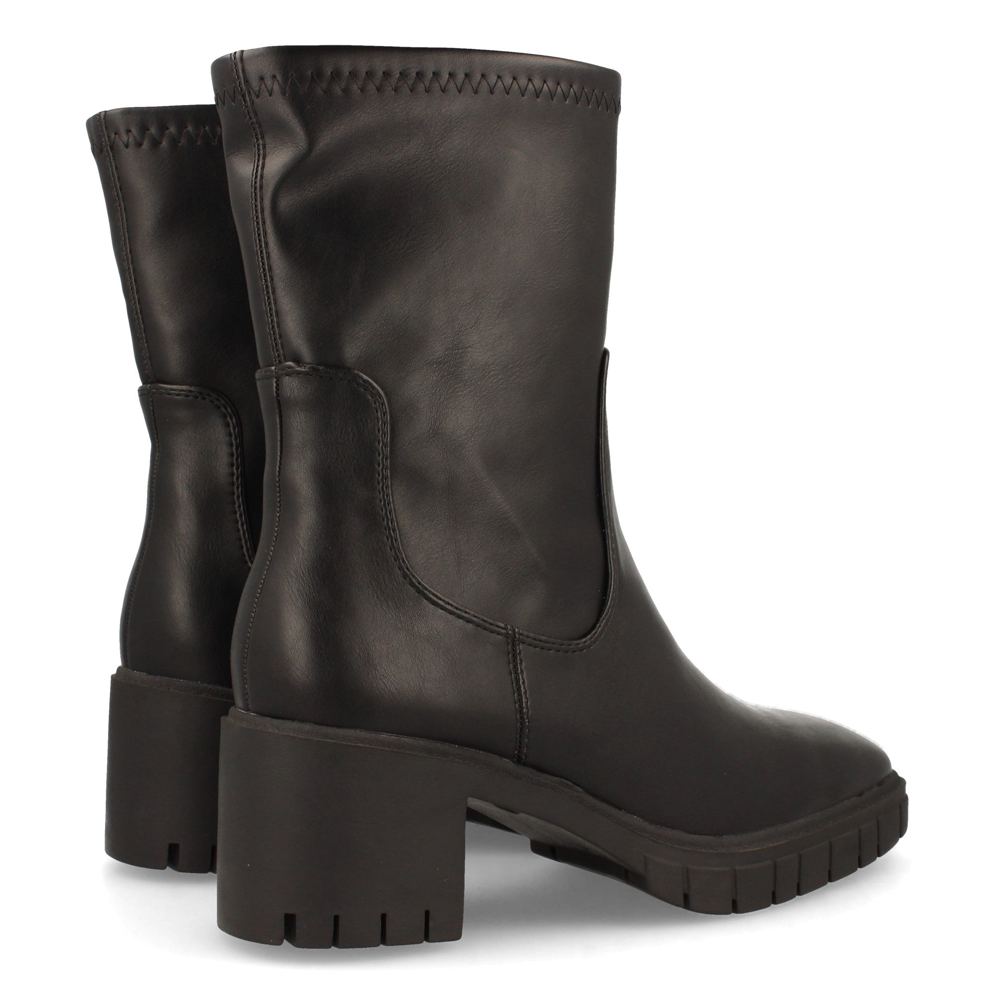 Botin de Tacon Dentado para Mujer Comodas