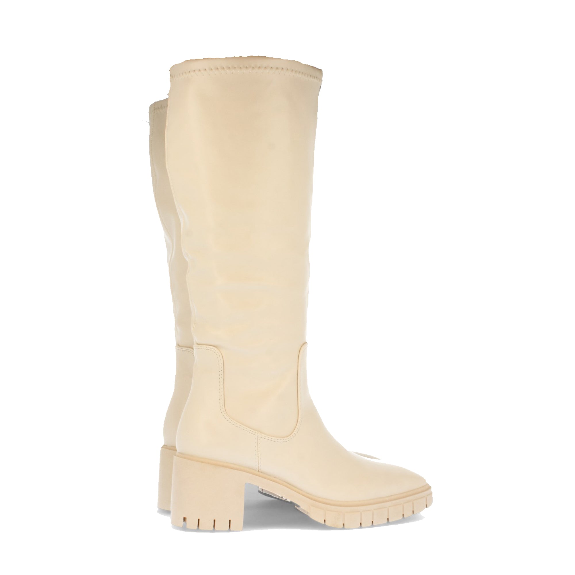 Bota de Tacón para Mujer con Estampado Liso