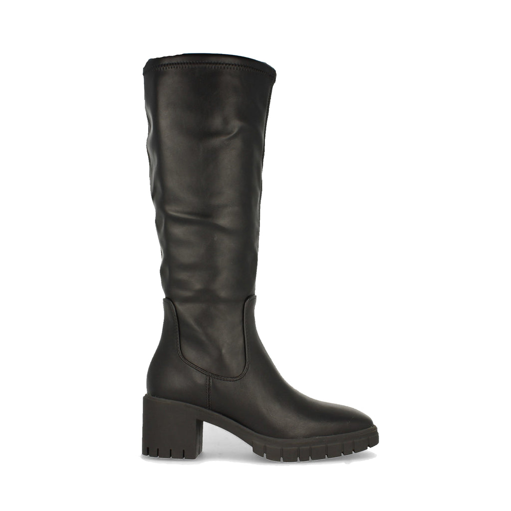 Bota de Tacón para Mujer con Estampado Liso