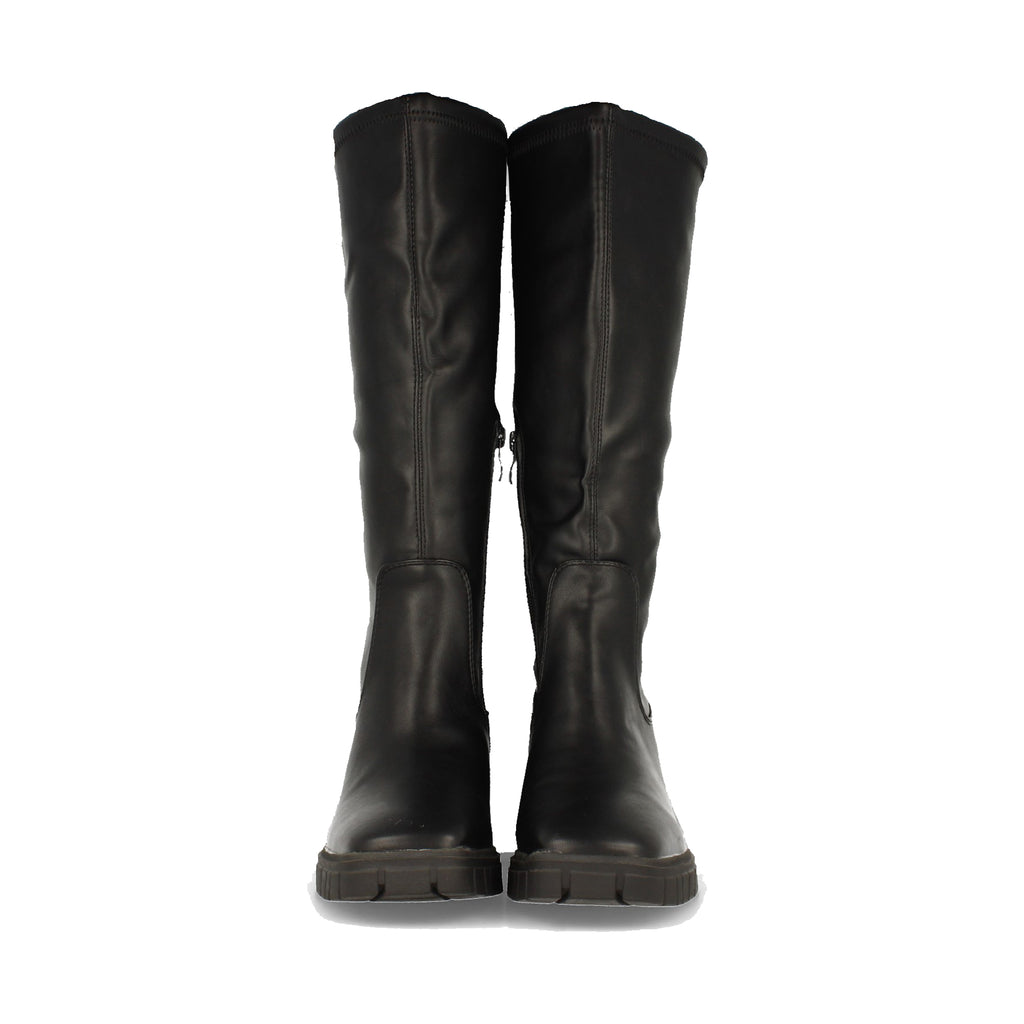 Bota de Tacón para Mujer con Estampado Liso