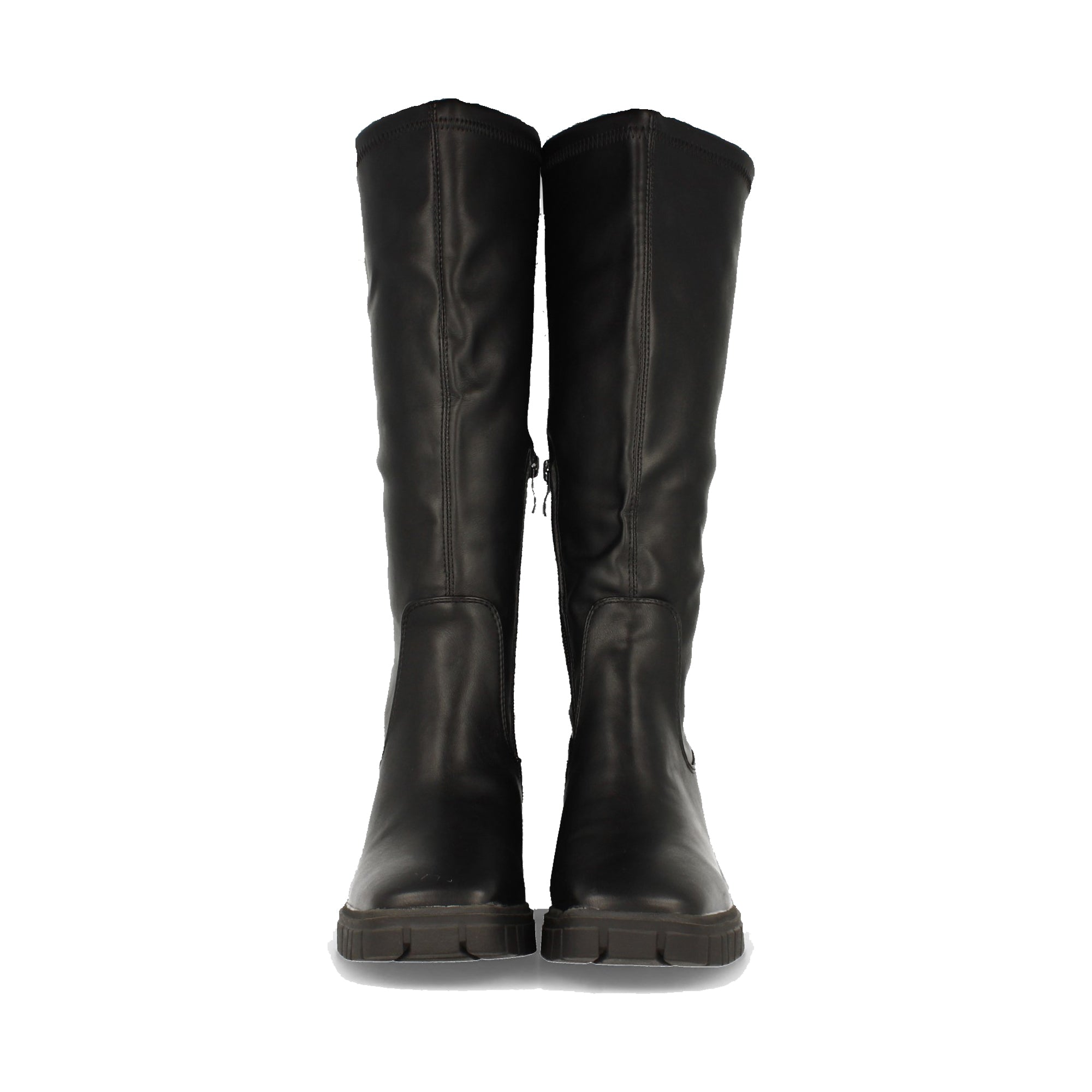 Bota de Tacón para Mujer con Estampado Liso