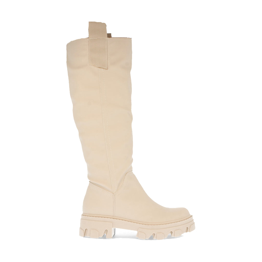 Bota de Plataforma para Mujer con Suela Dentada
