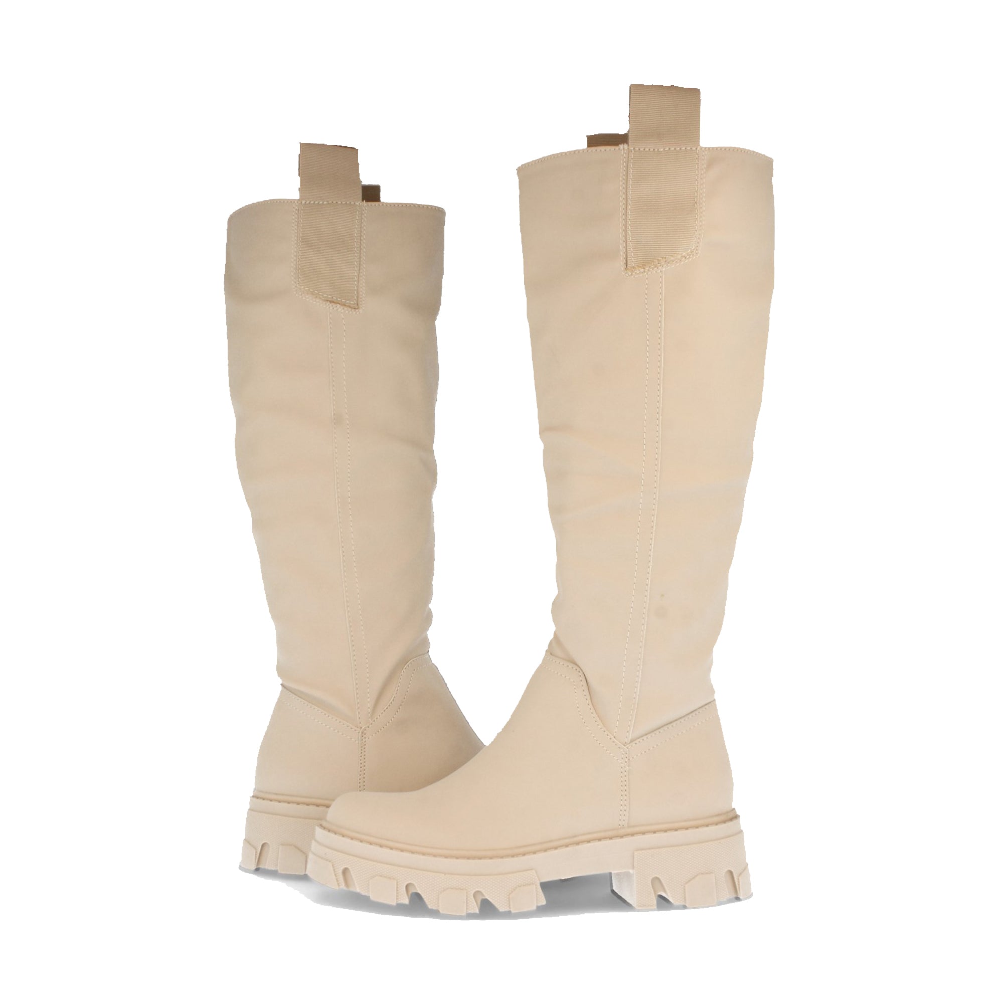 Bota de Plataforma para Mujer con Suela Dentada