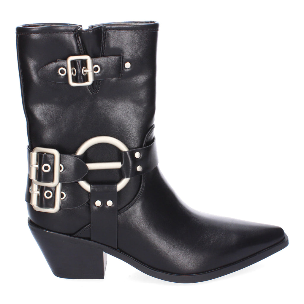 Botines  Moteros De Mujer