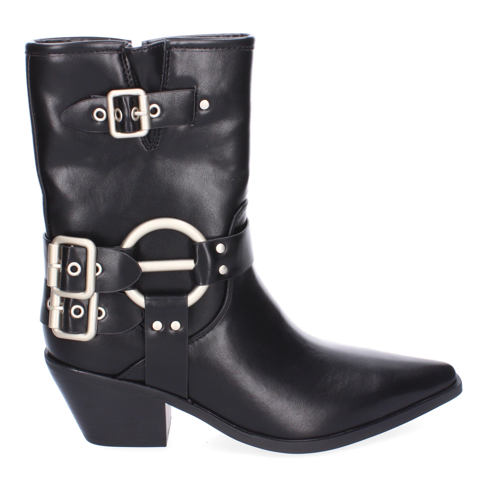 Botines  Moteros De Mujer