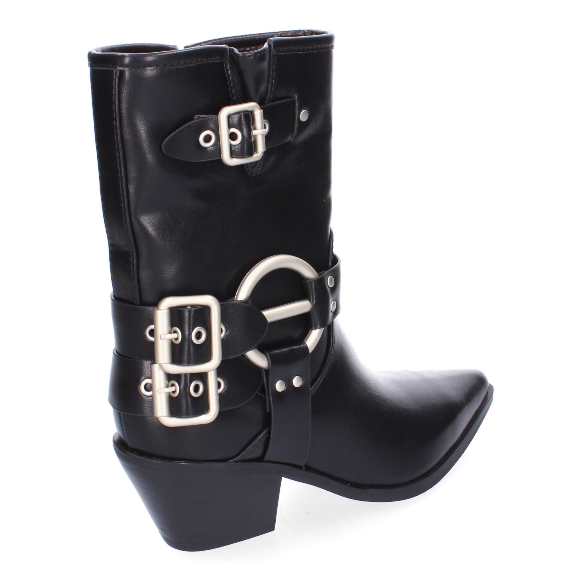 Botines  Moteros De Mujer