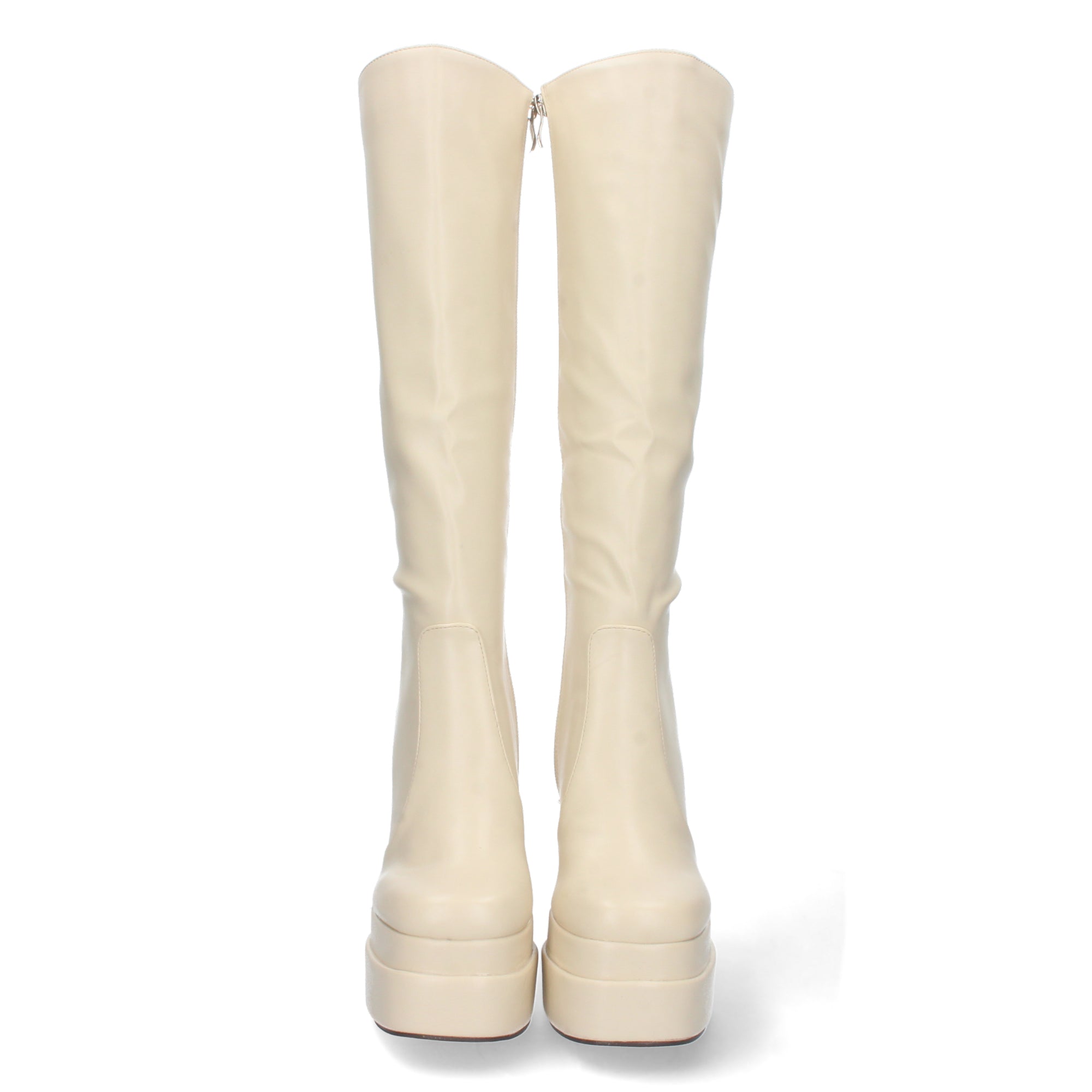 Bota de Tacón Alto y Plataforma para Mujer