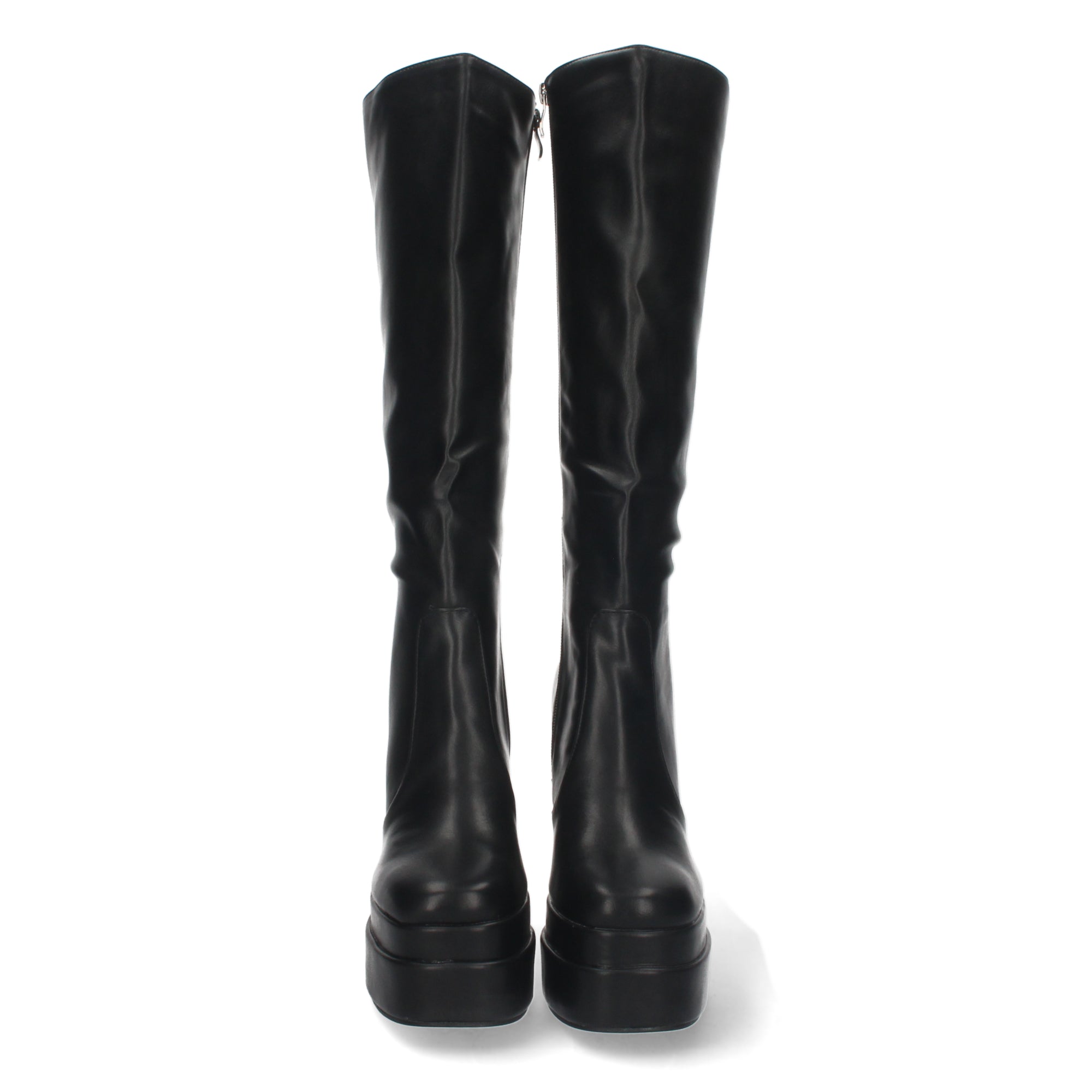 Bota de Tacón Alto y Plataforma para Mujer