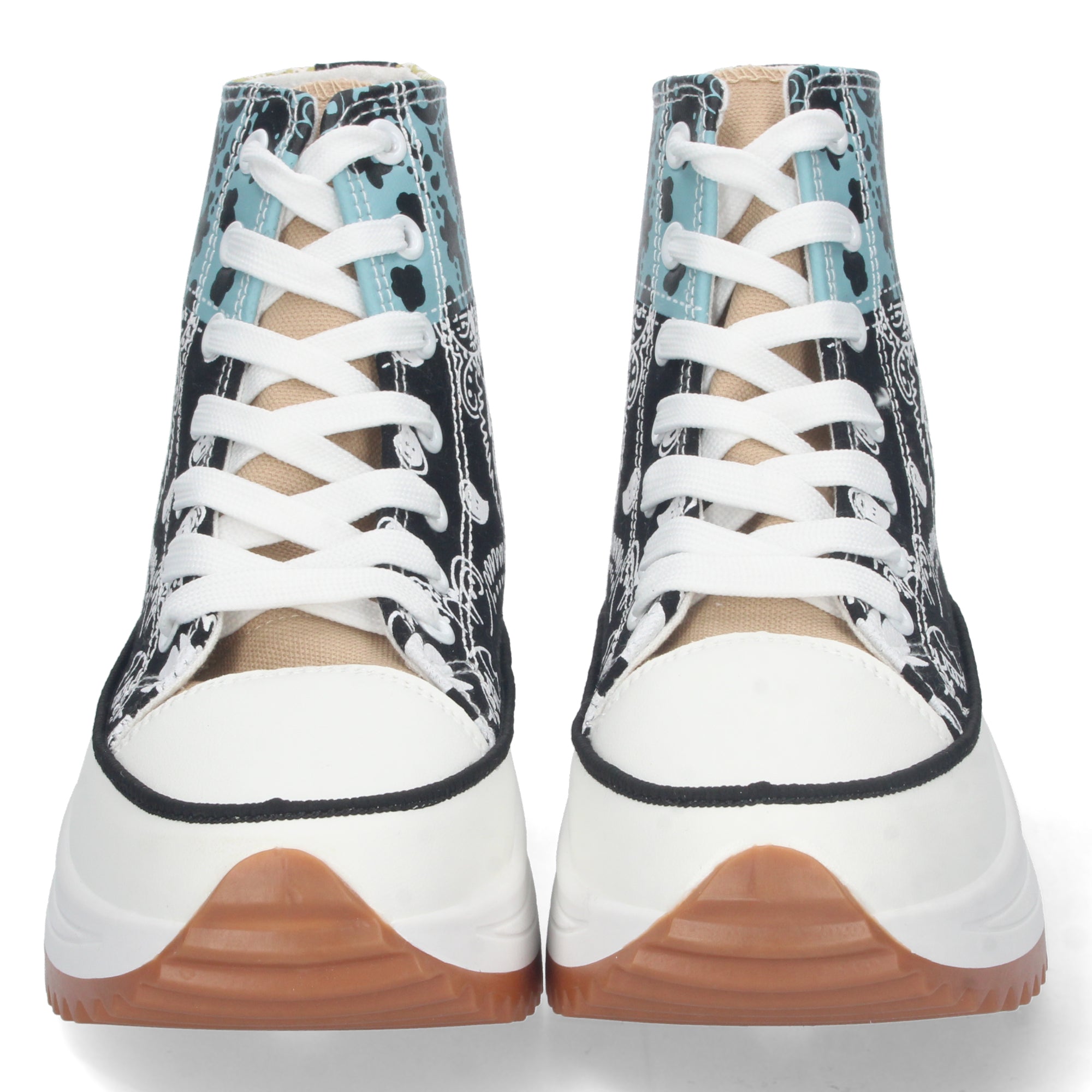 Zapatilla  Bamba Abotinada Multicolor para Mujer