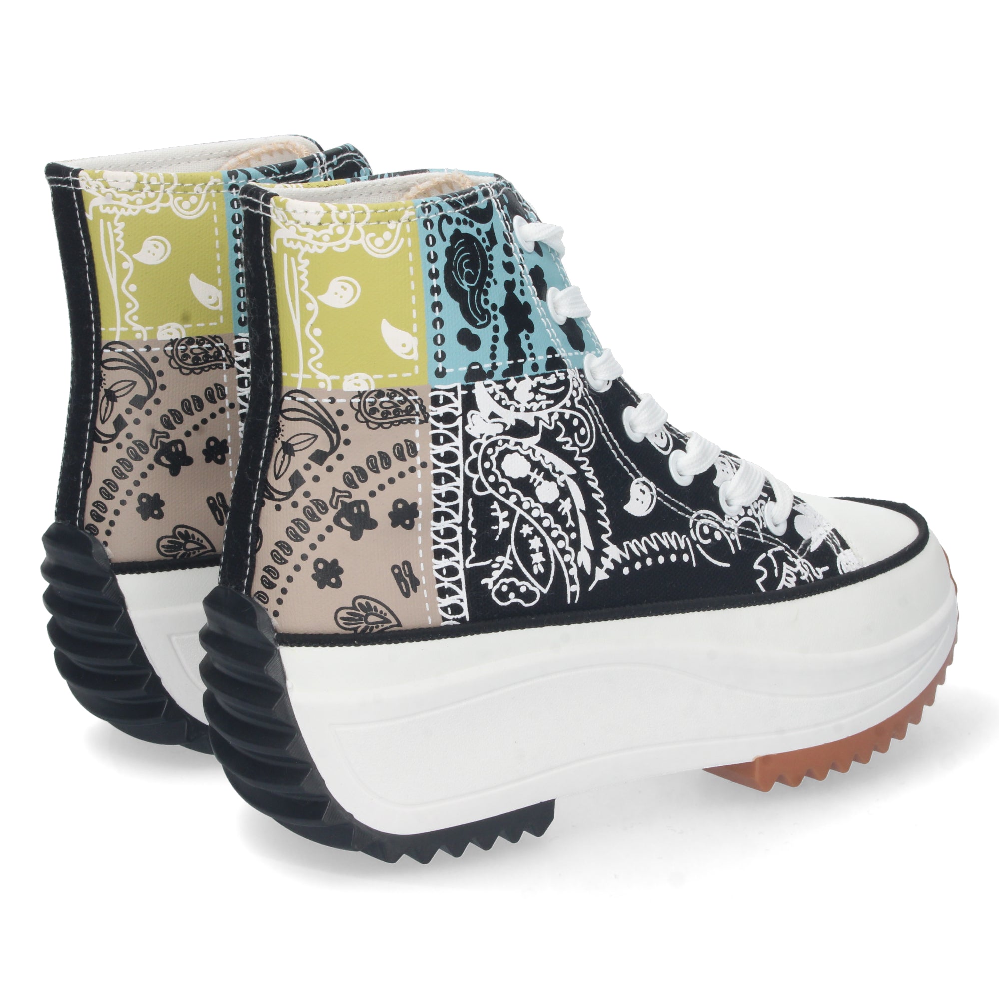 Zapatilla  Bamba Abotinada Multicolor para Mujer