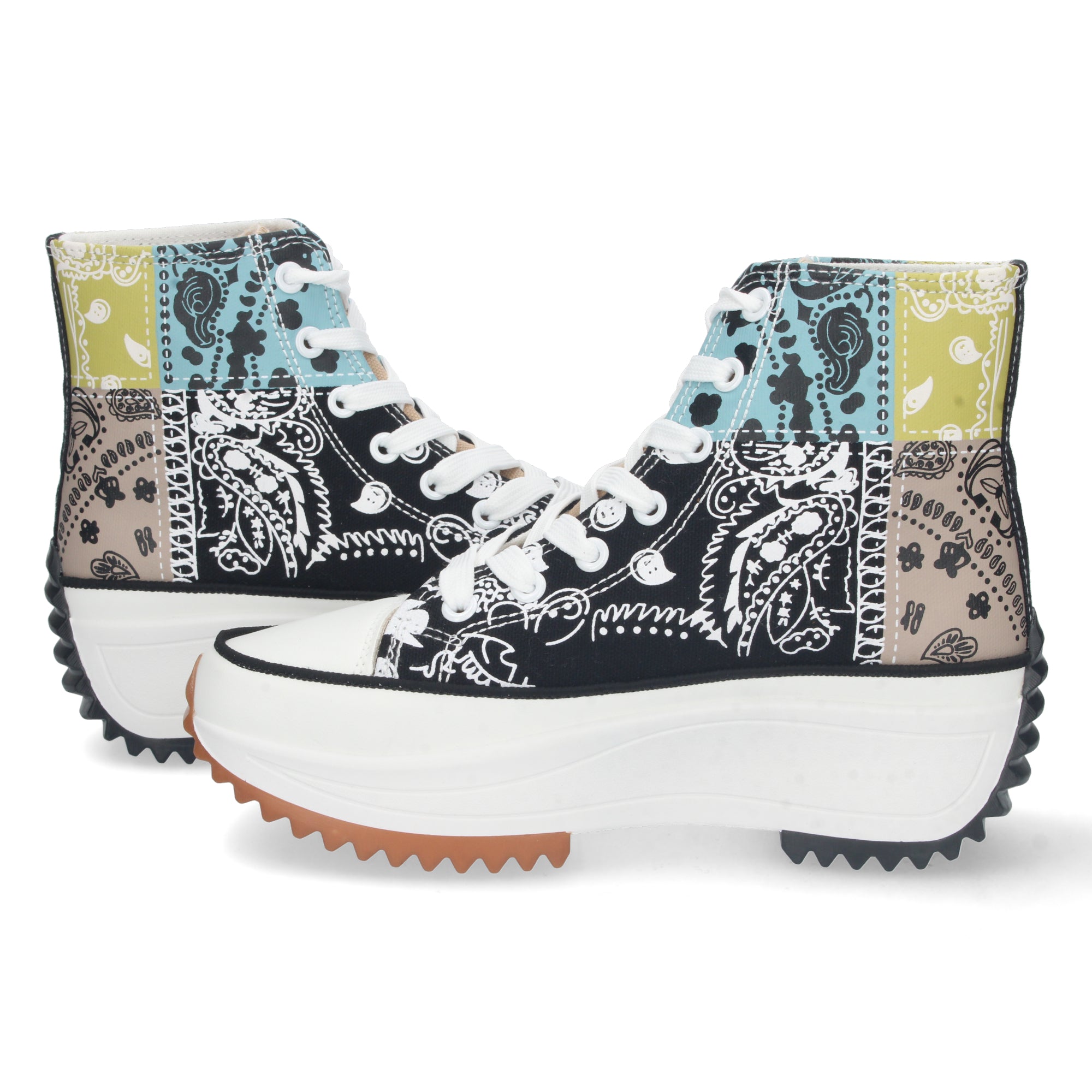 Zapatilla  Bamba Abotinada Multicolor para Mujer