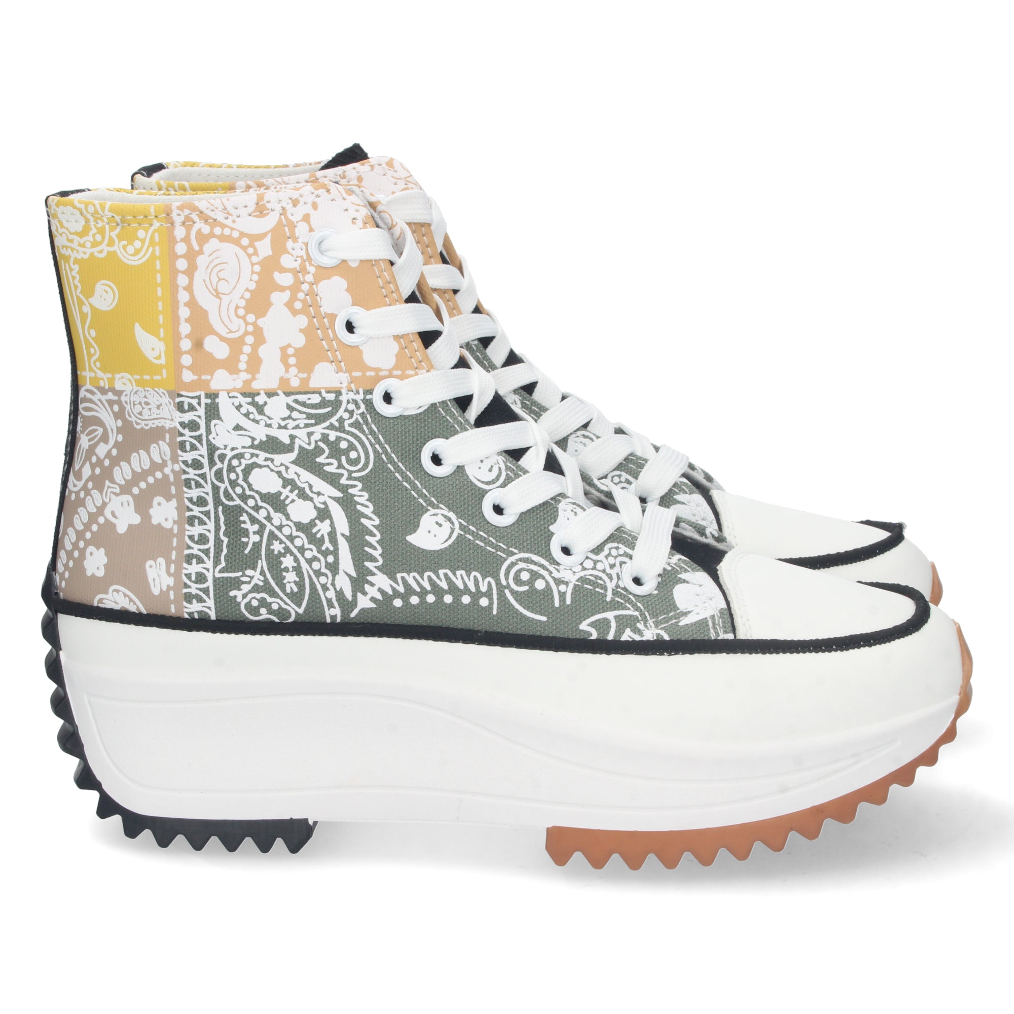 Zapatilla  Bamba Abotinada Multicolor para Mujer