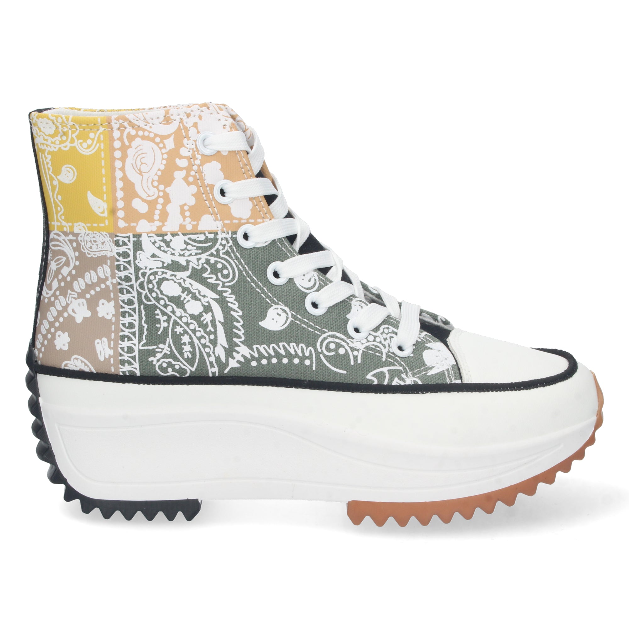 Zapatilla  Bamba Abotinada Multicolor para Mujer