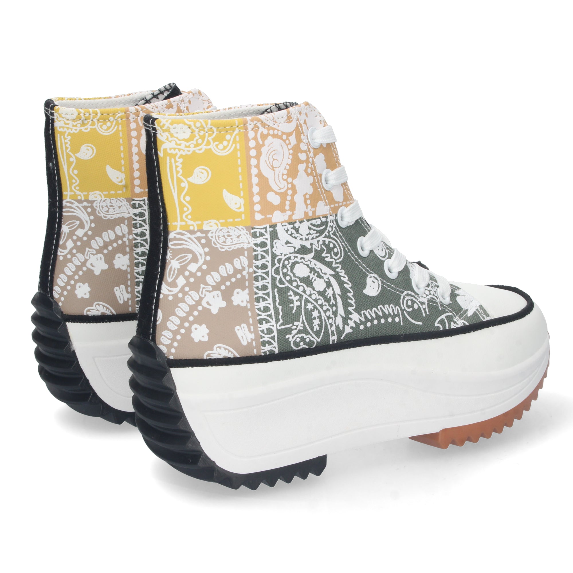 Zapatilla  Bamba Abotinada Multicolor para Mujer