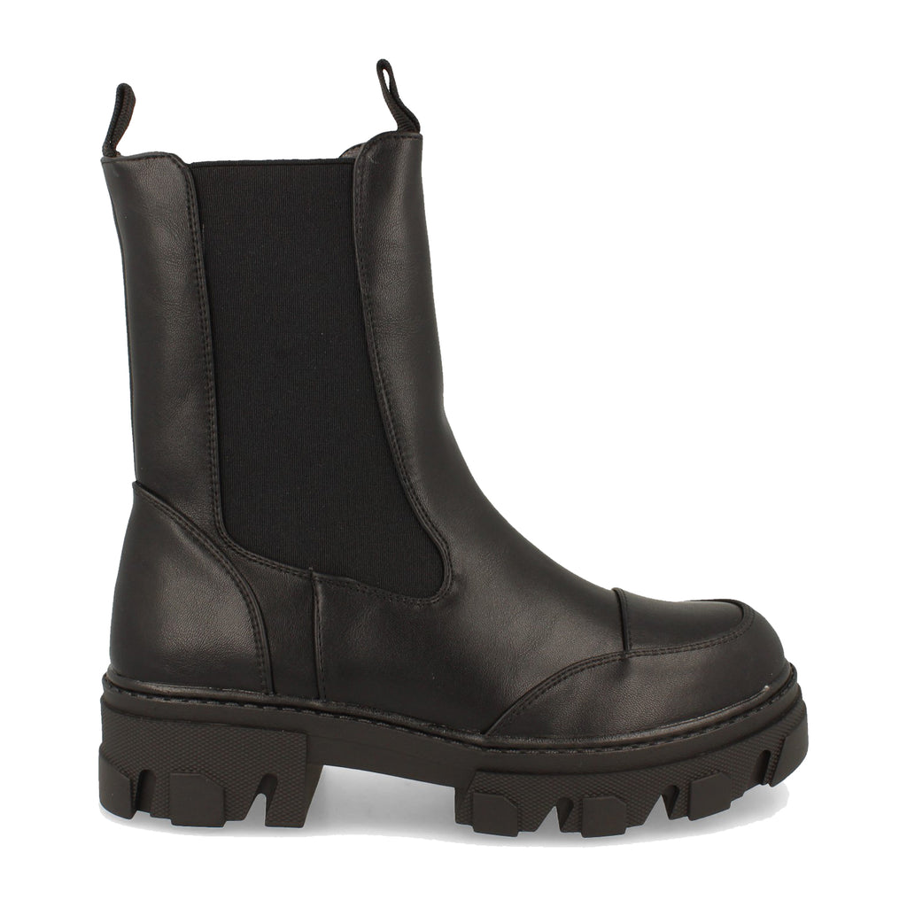 Botin De Plataforma Dentada Para Mujer