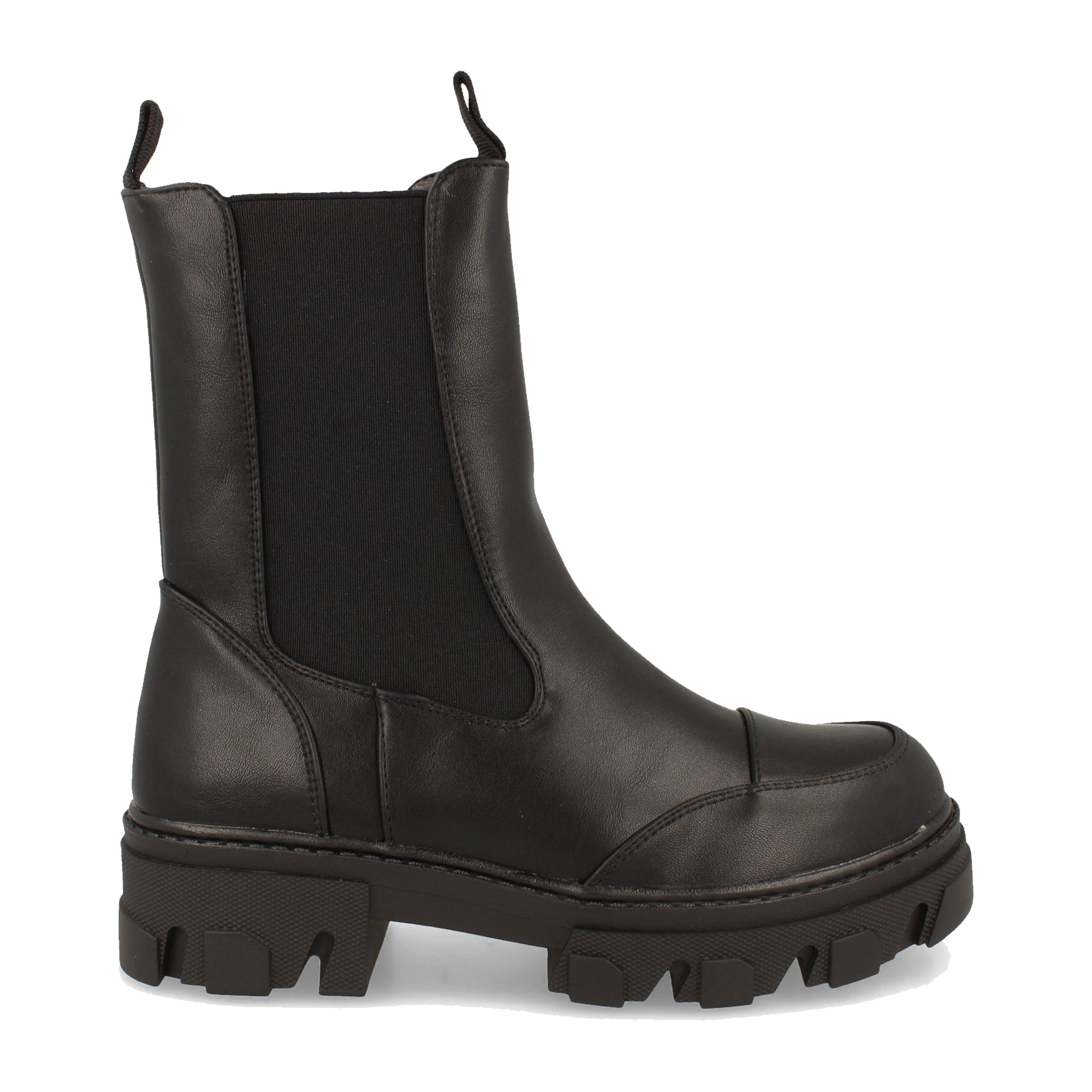 Botin De Plataforma Dentada Para Mujer