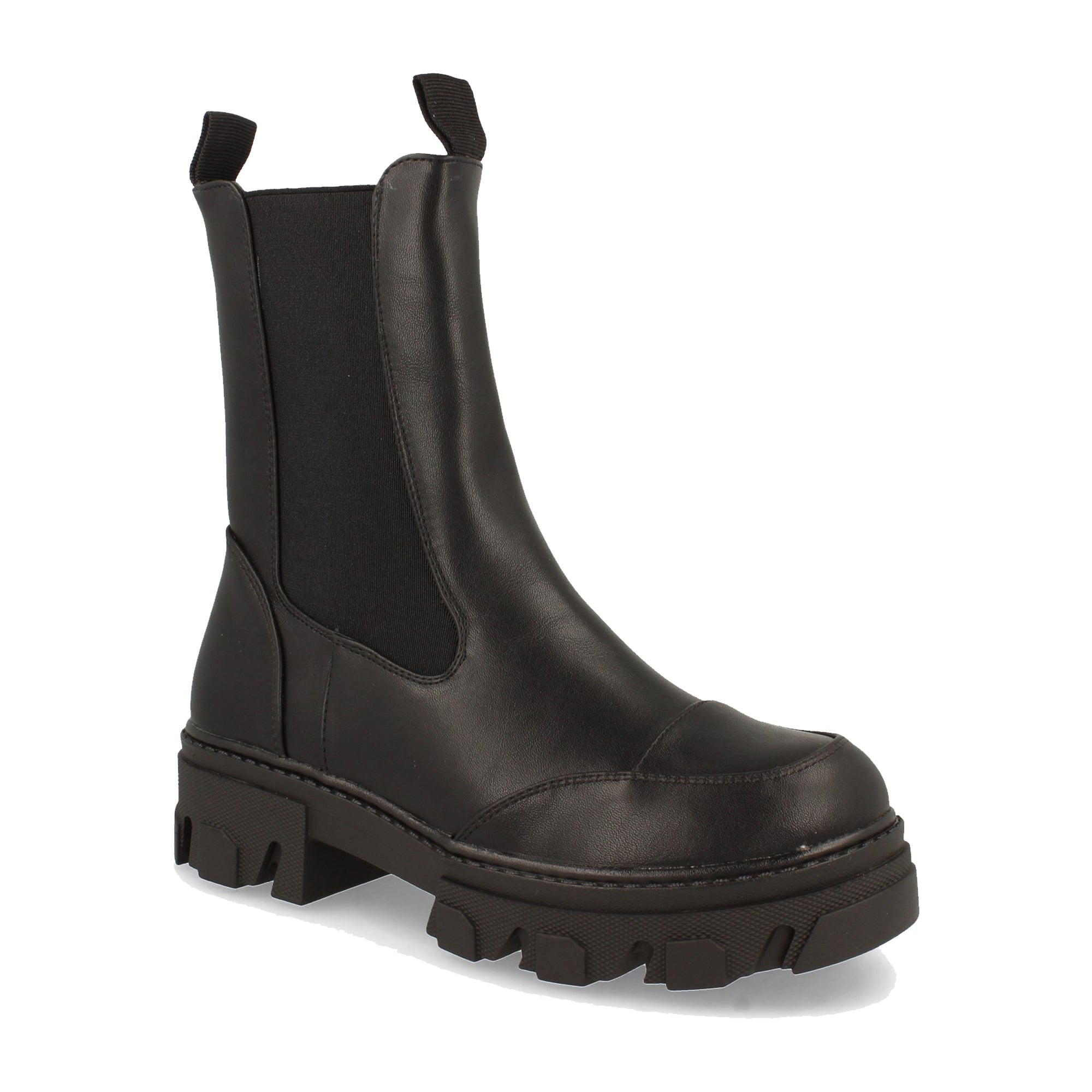 Botin De Plataforma Dentada Para Mujer