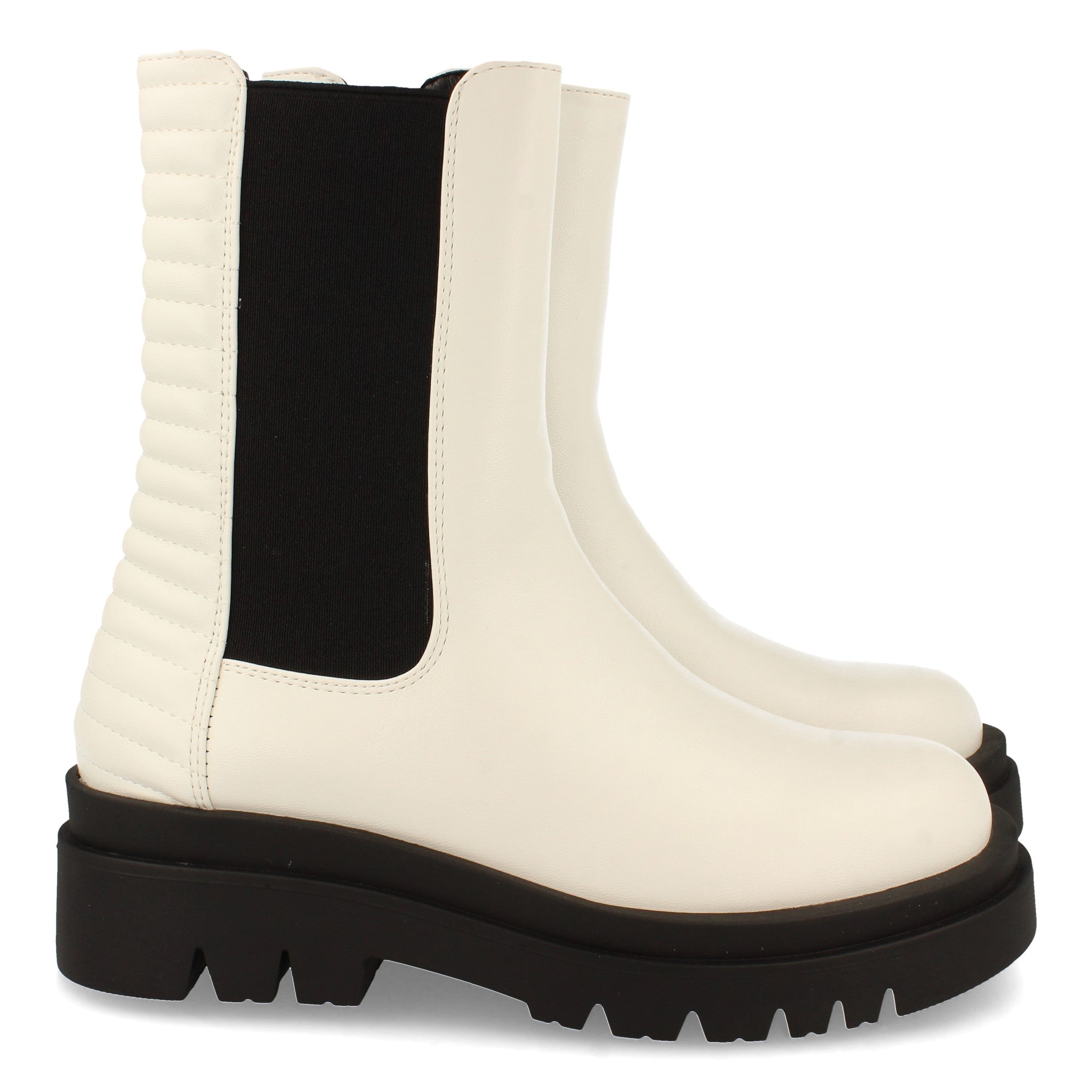 Botin De Plataforma  Para Mujer