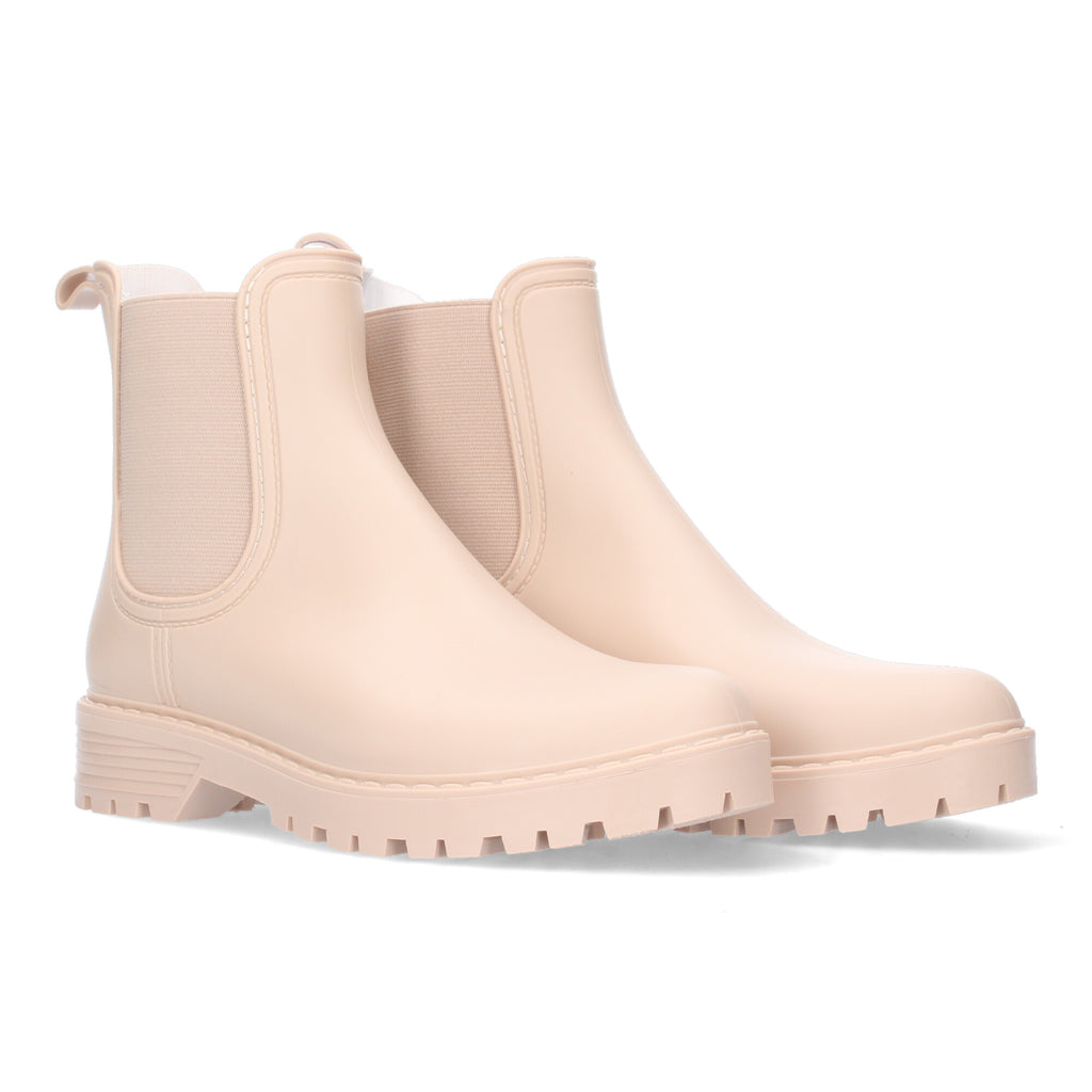 Botin De Agua Con Tacon Para Mujer