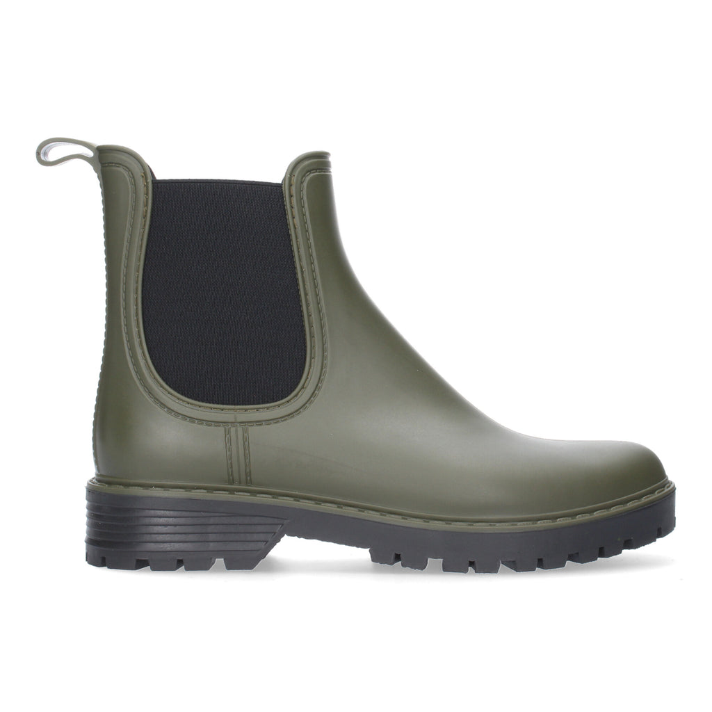 Botin De Agua Con Tacon Para Mujer