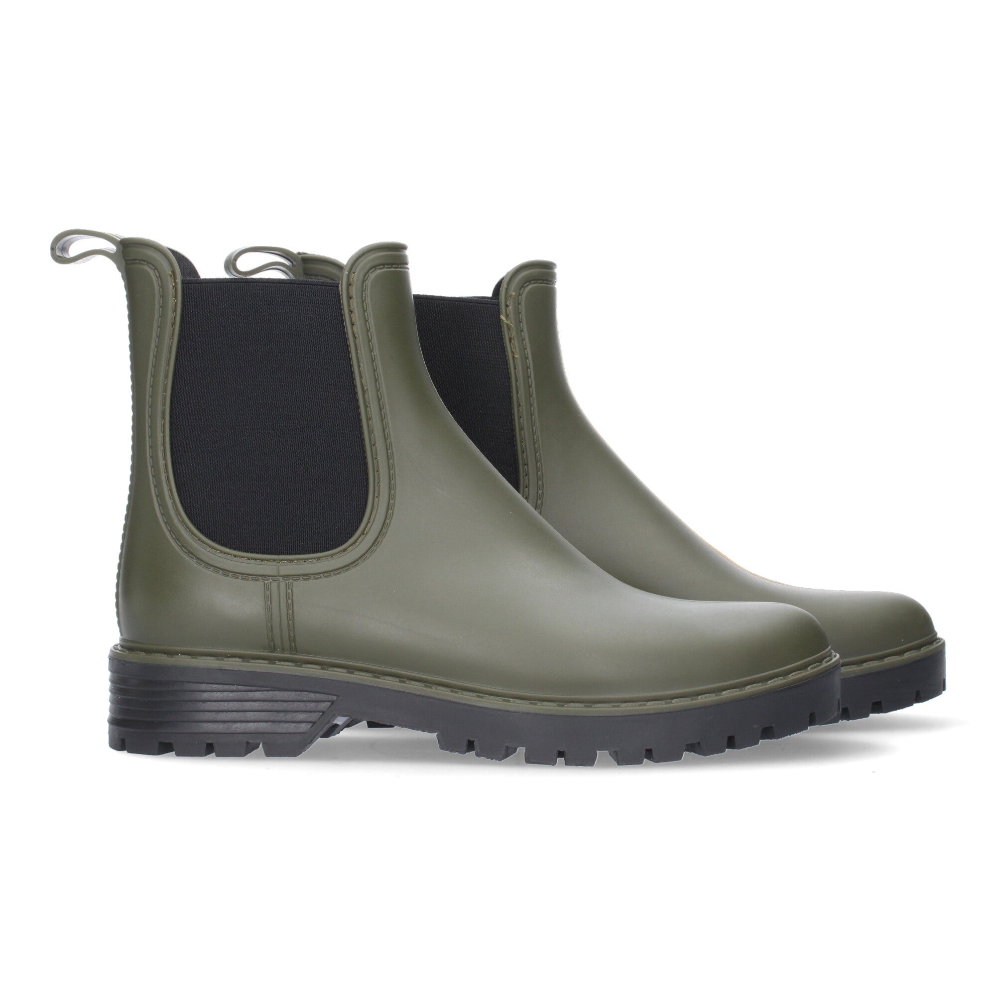 Botin De Agua Con Tacon Para Mujer
