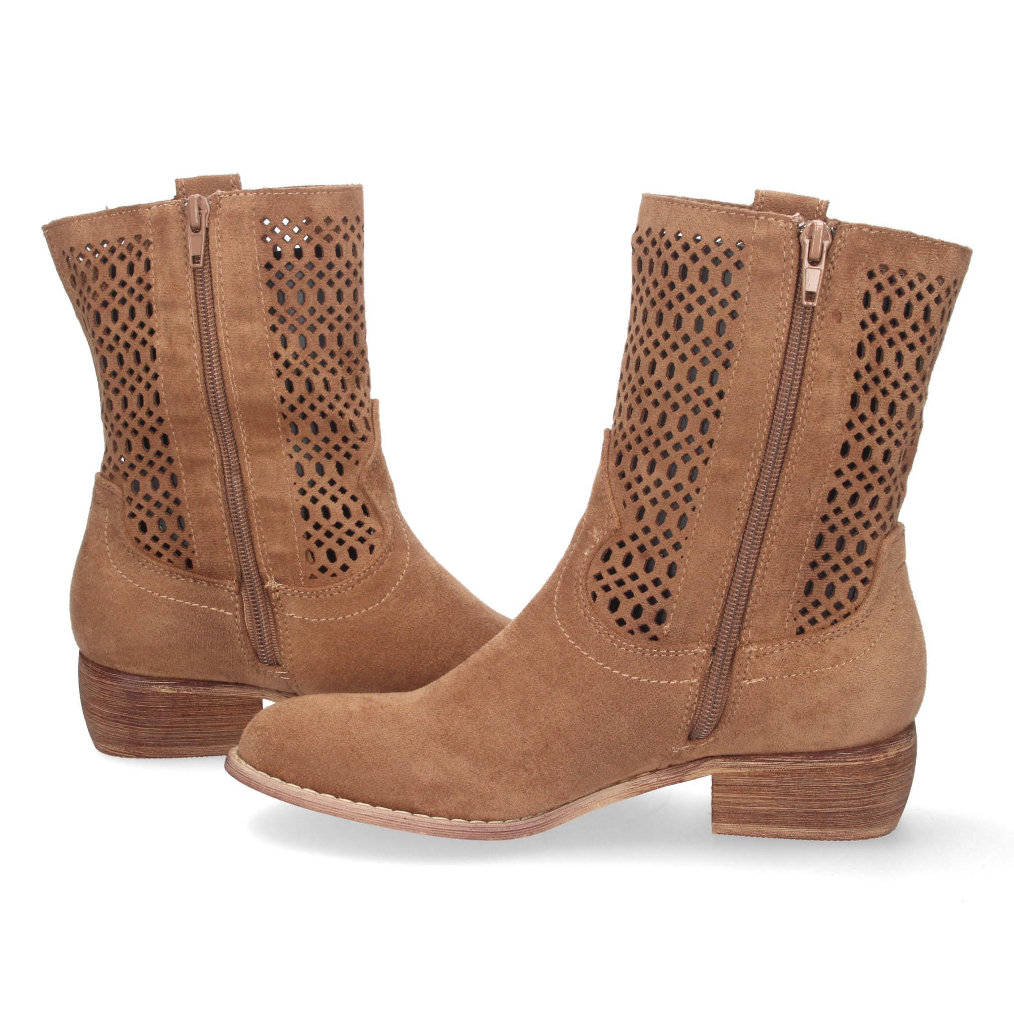 Botin de Tacon Bajo para Mujer Comodos