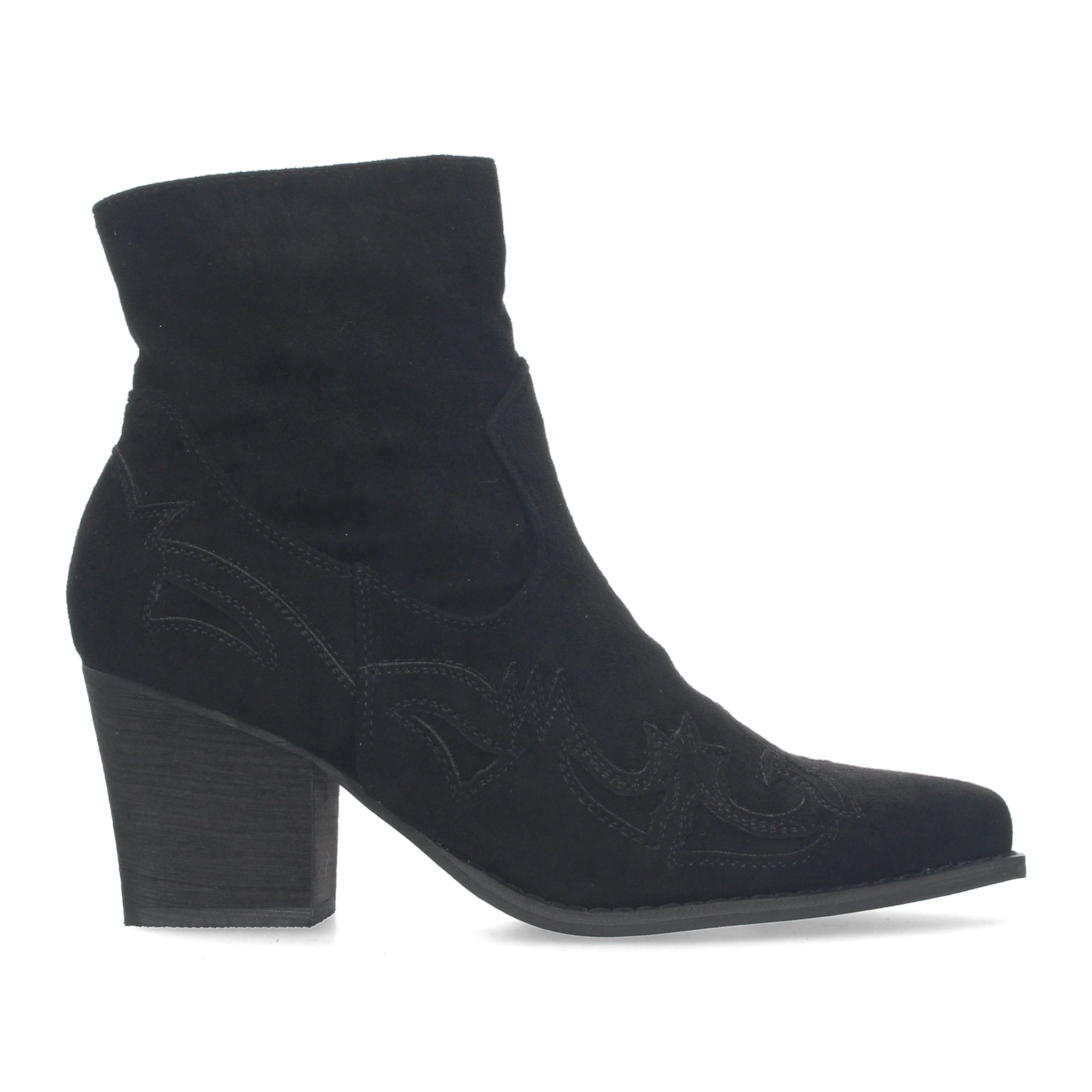 Botines Camperos Cowboy De Tacon Para Mujer