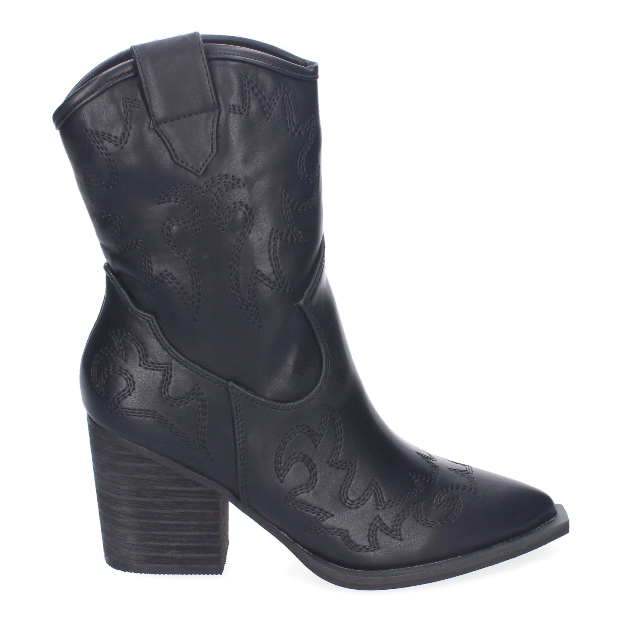 Botines Cowboy Elegantes  Para Mujer