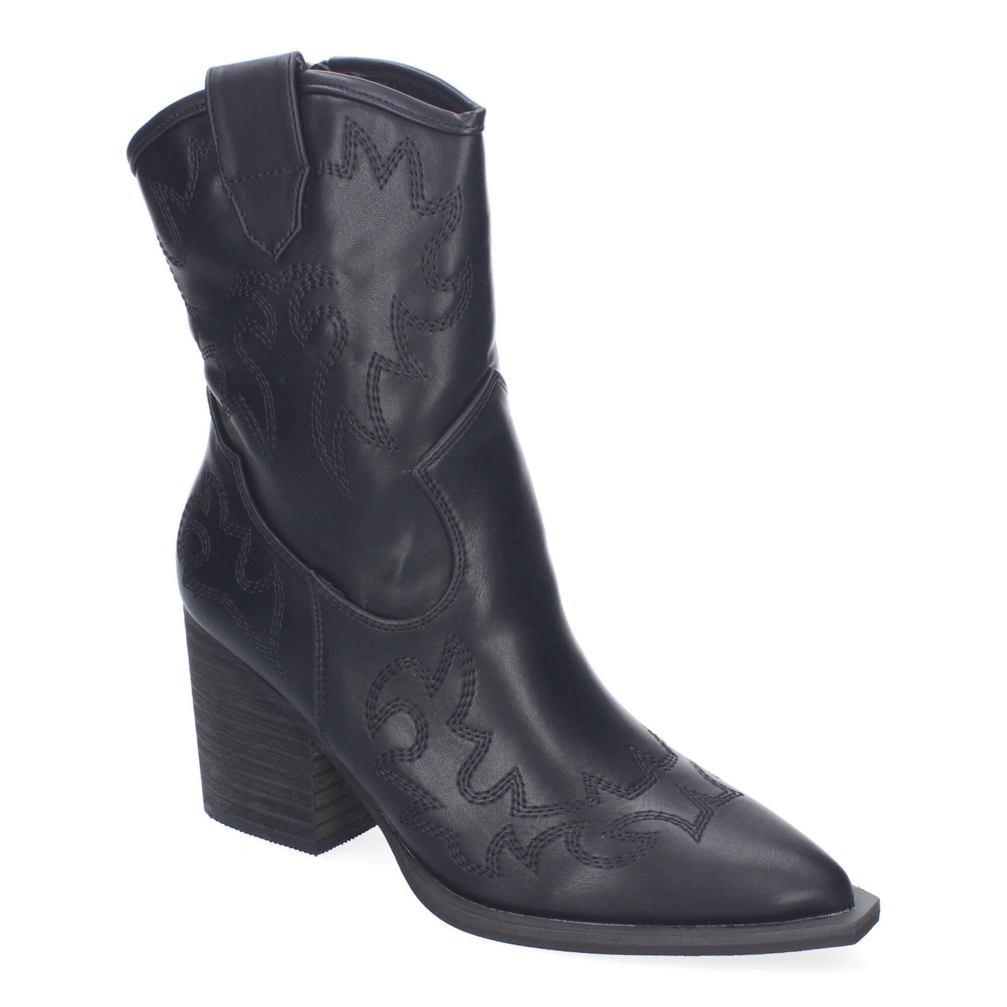 Botines Cowboy Elegantes  Para Mujer