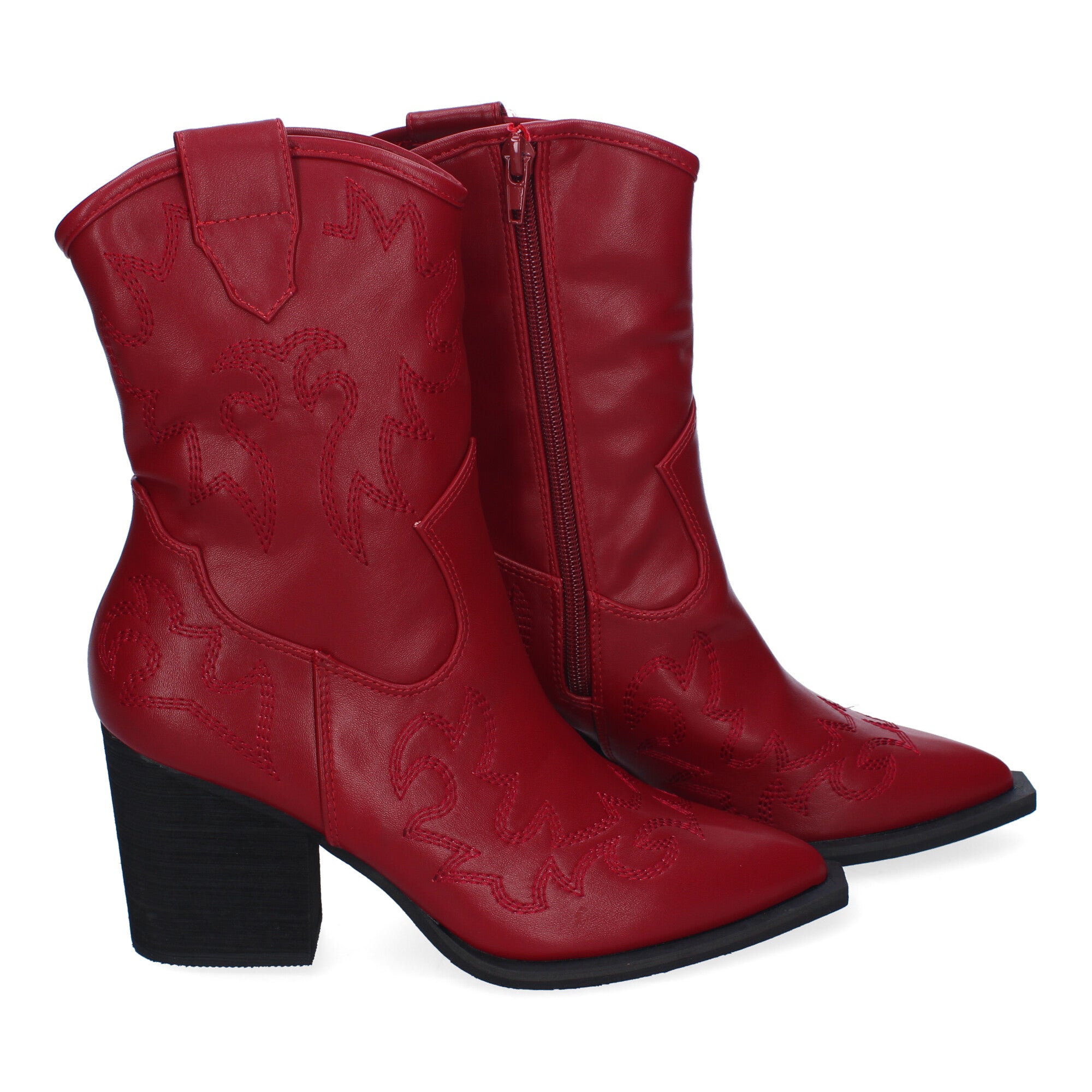Botines  Cowboy Elegantes Para Mujer