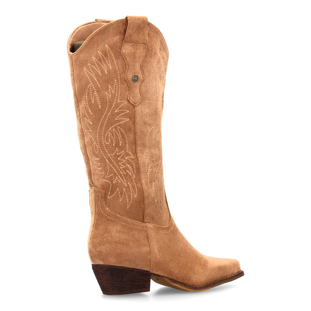 Bota campera beige